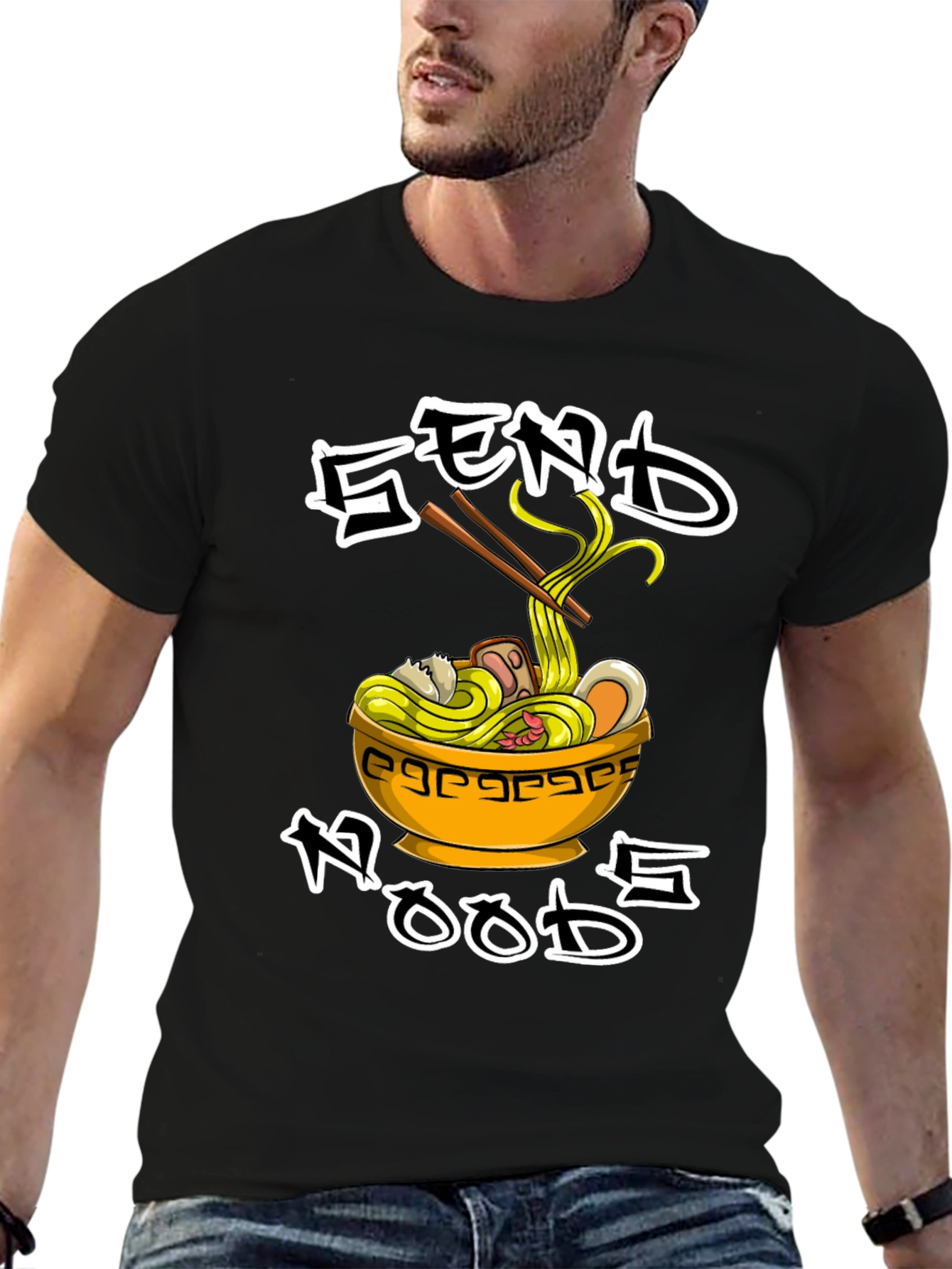 Send Noods Ramen T-Shirt - Unisex Graphic Tee