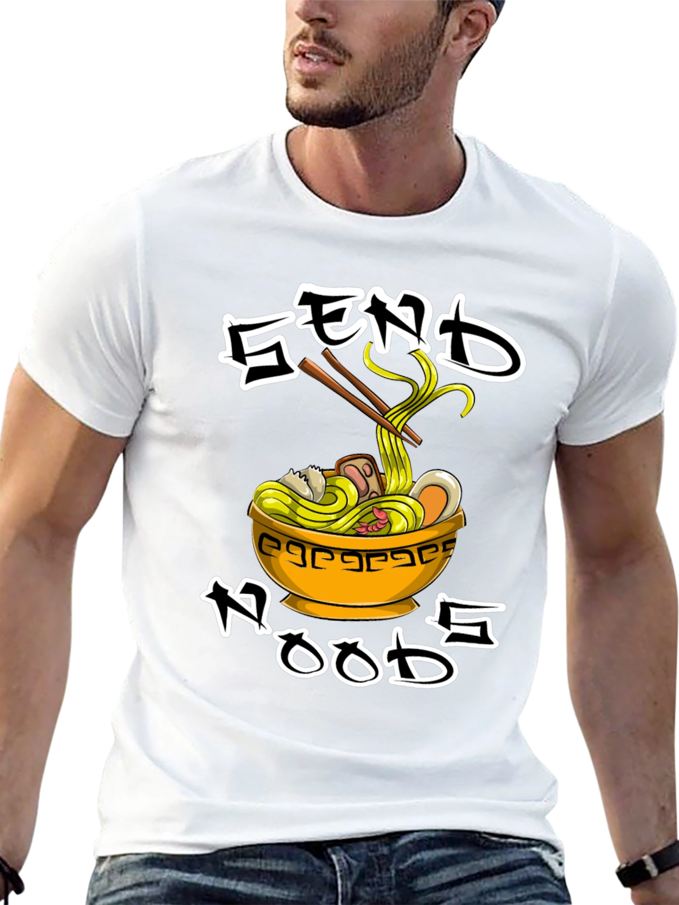 Send Noods Ramen T-Shirt - Unisex Graphic Tee