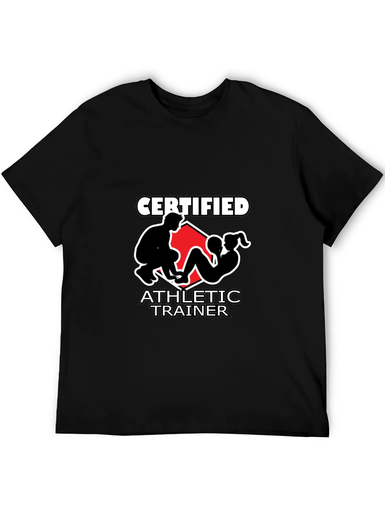 Certified Athletic Trainer Black T-Shirt