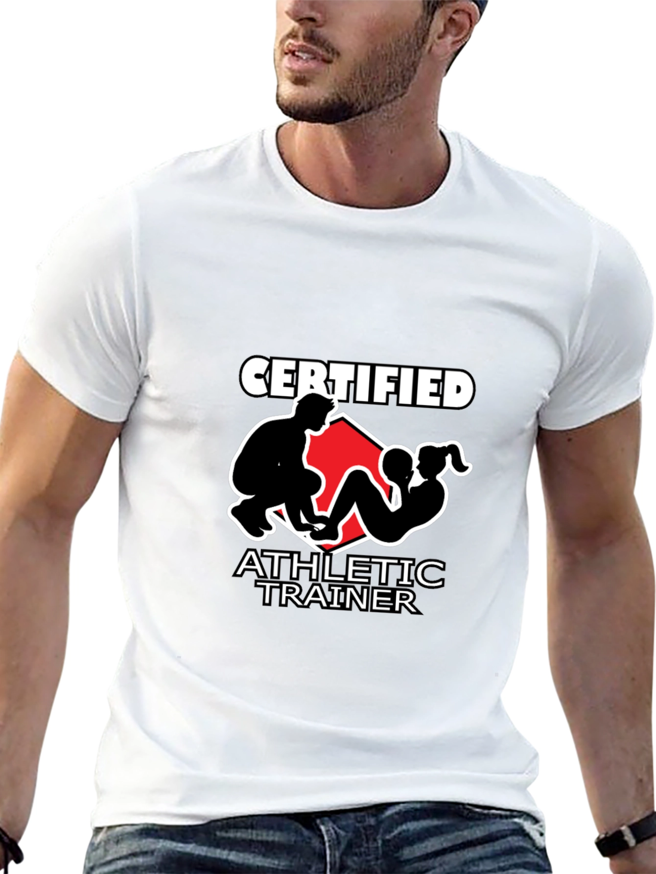 Certified Athletic Trainer Black T-Shirt