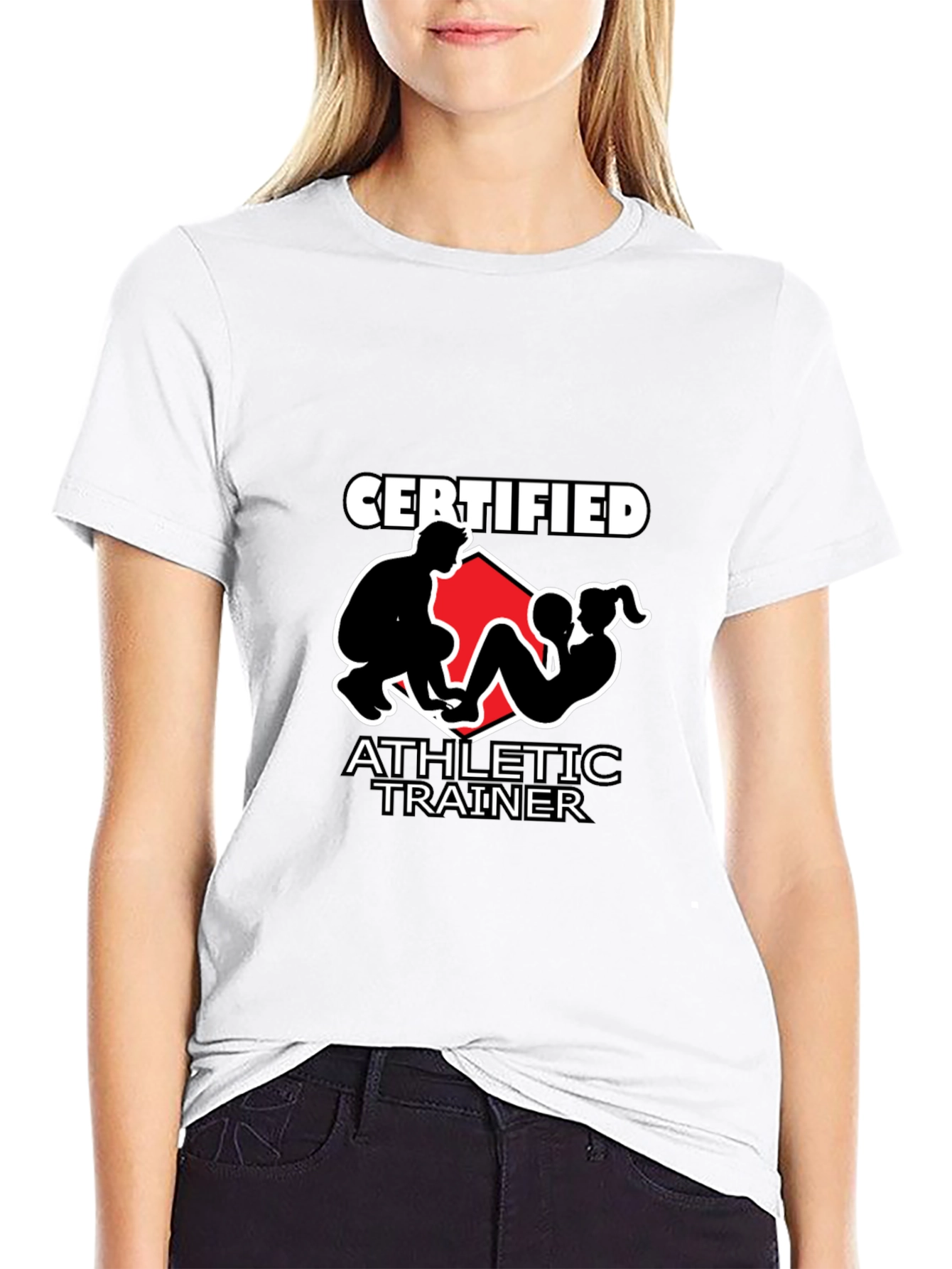 Certified Athletic Trainer Black T-Shirt