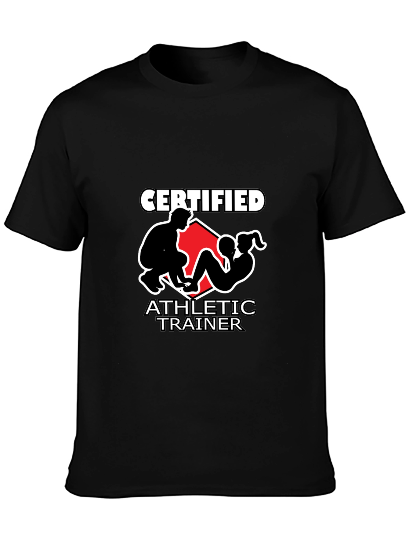 Certified Athletic Trainer Black T-Shirt