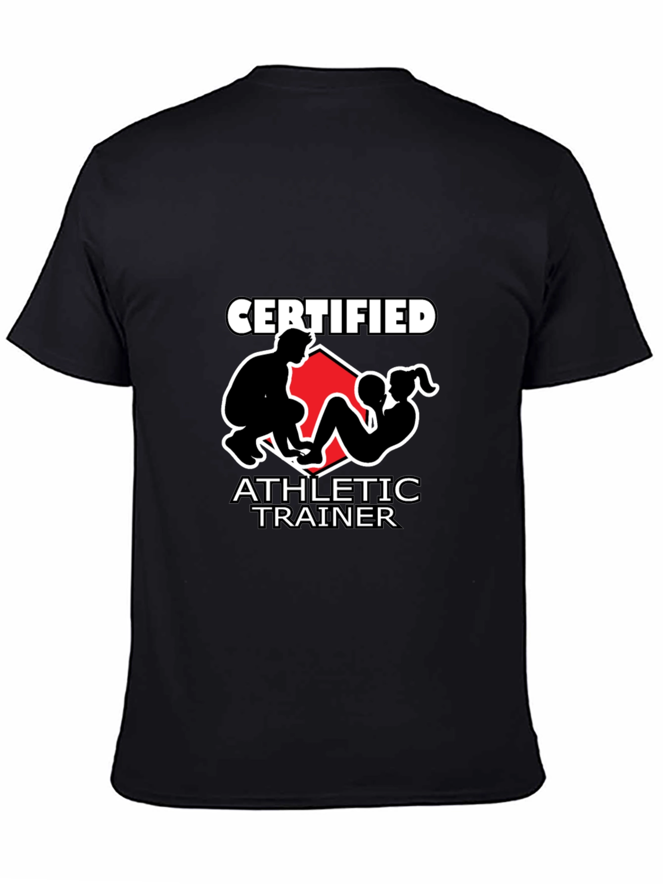 Certified Athletic Trainer Black T-Shirt