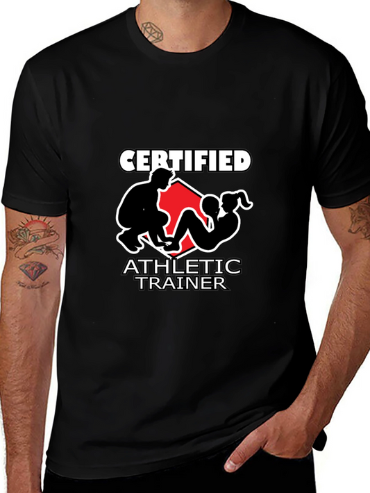 Certified Athletic Trainer Black T-Shirt