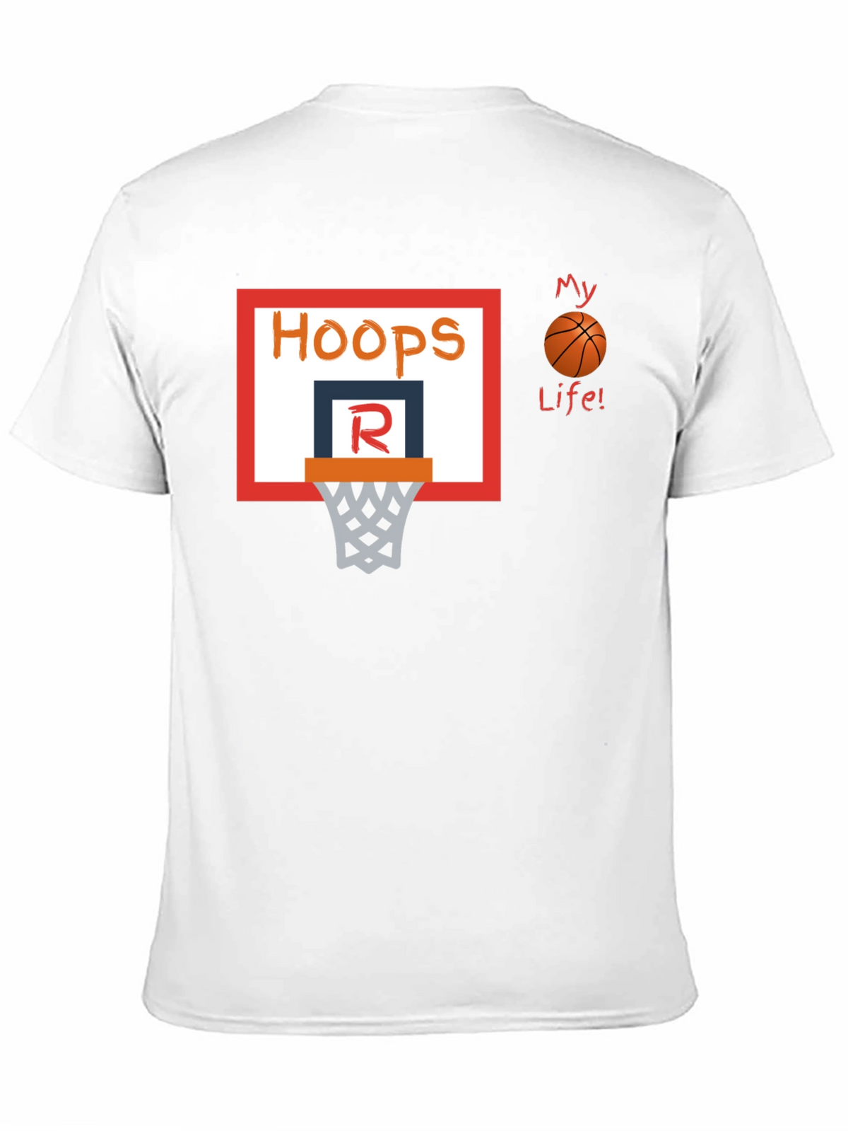 Hoops My Life! Basketball T-Shirt