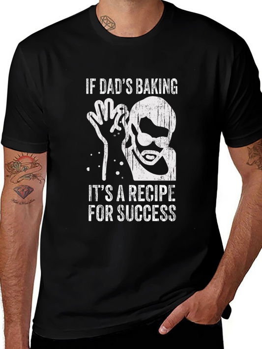 Dads Baking Recipe T-Shirt