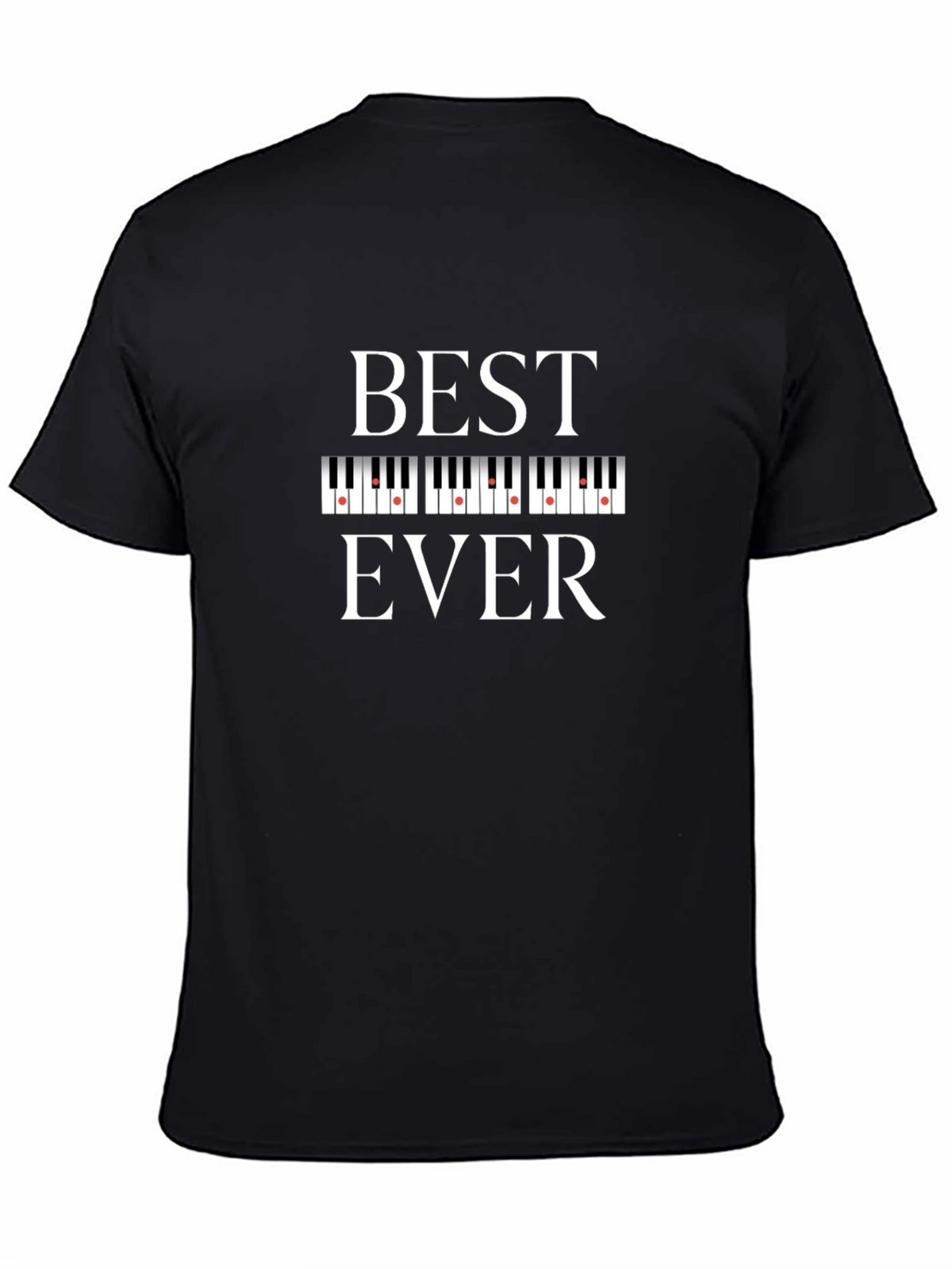 Best Ever Piano Keys T-Shirt Music Lover Gift