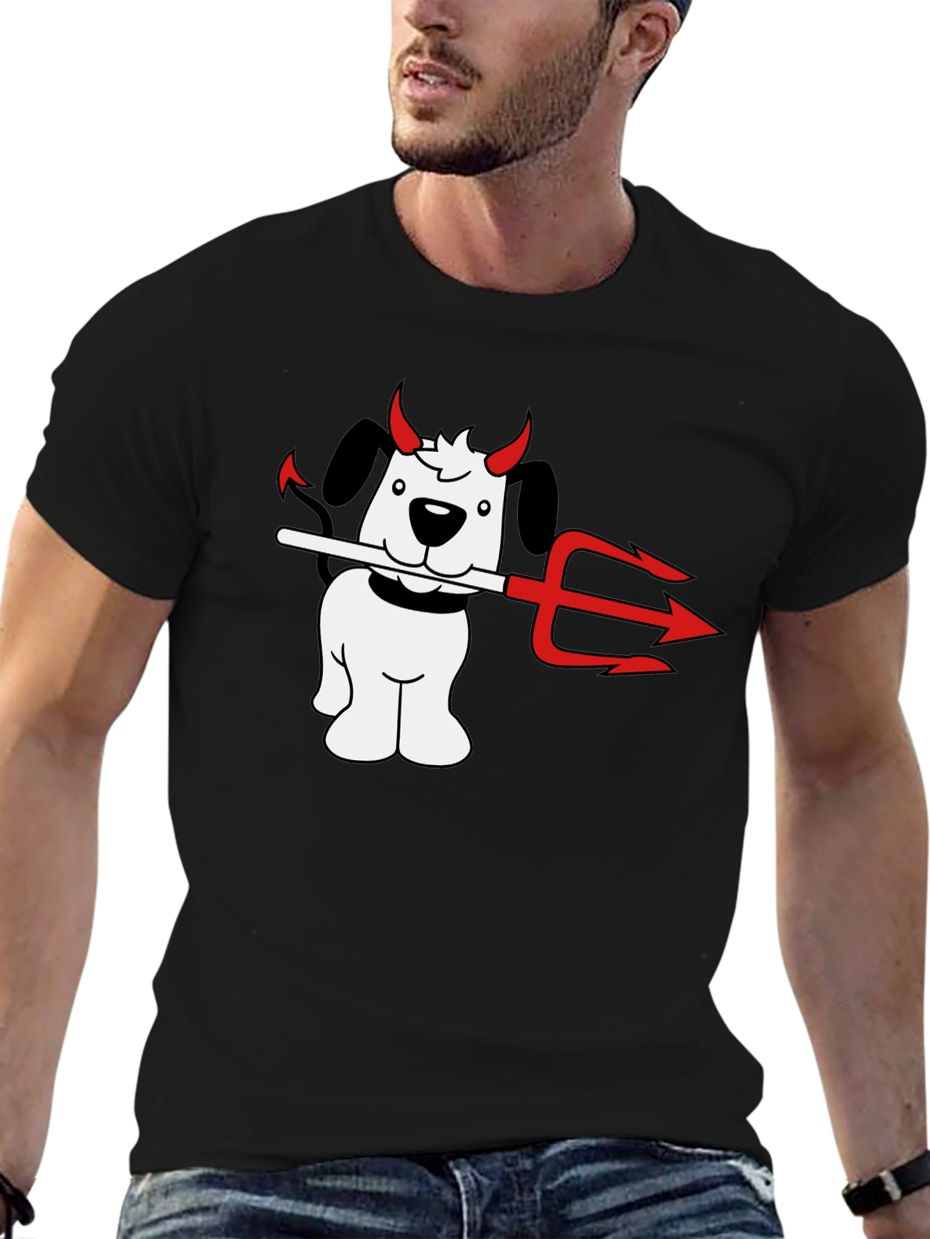 Devil Dog Graphic T-Shirt