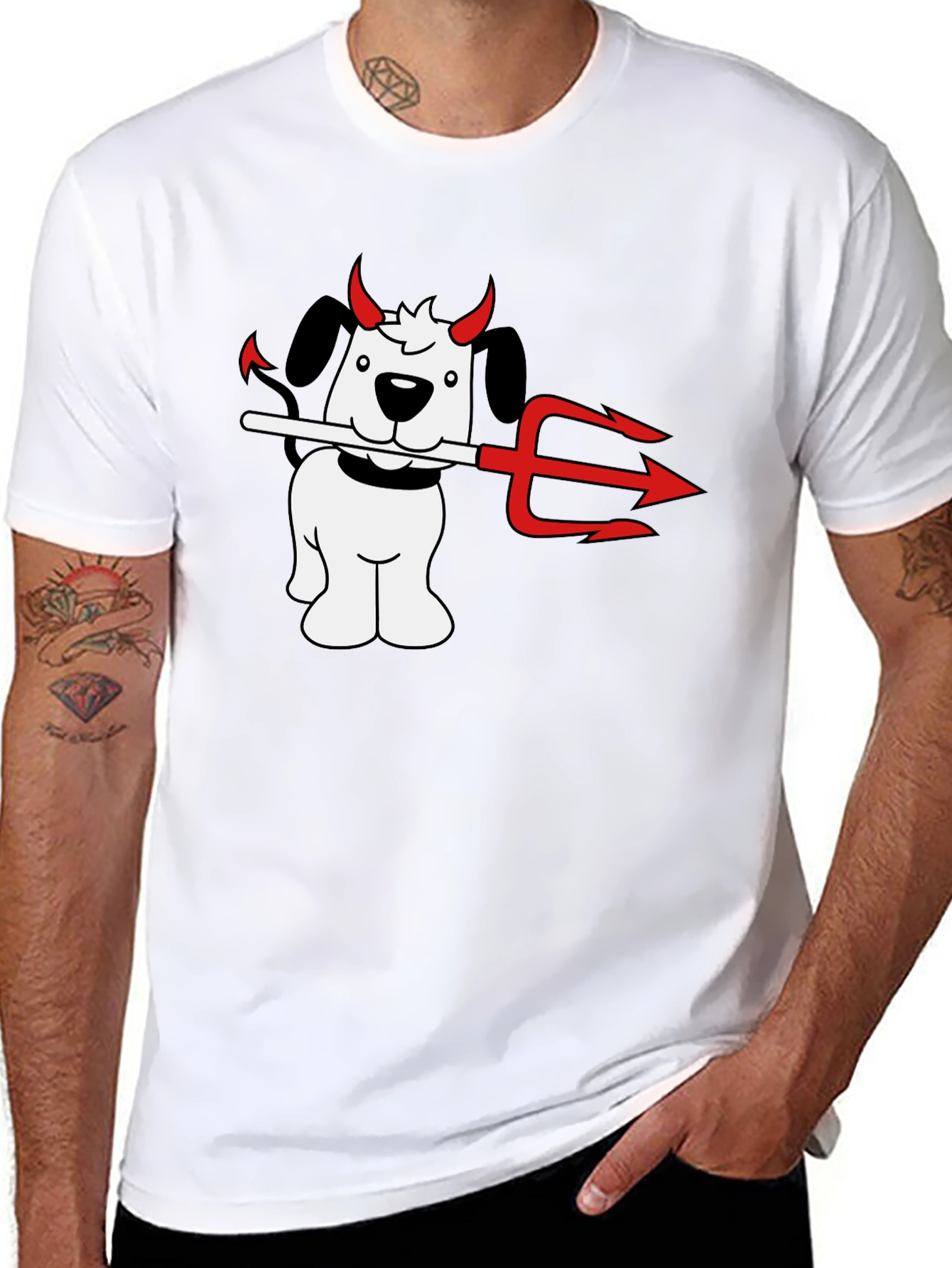 Devil Dog Graphic T-Shirt