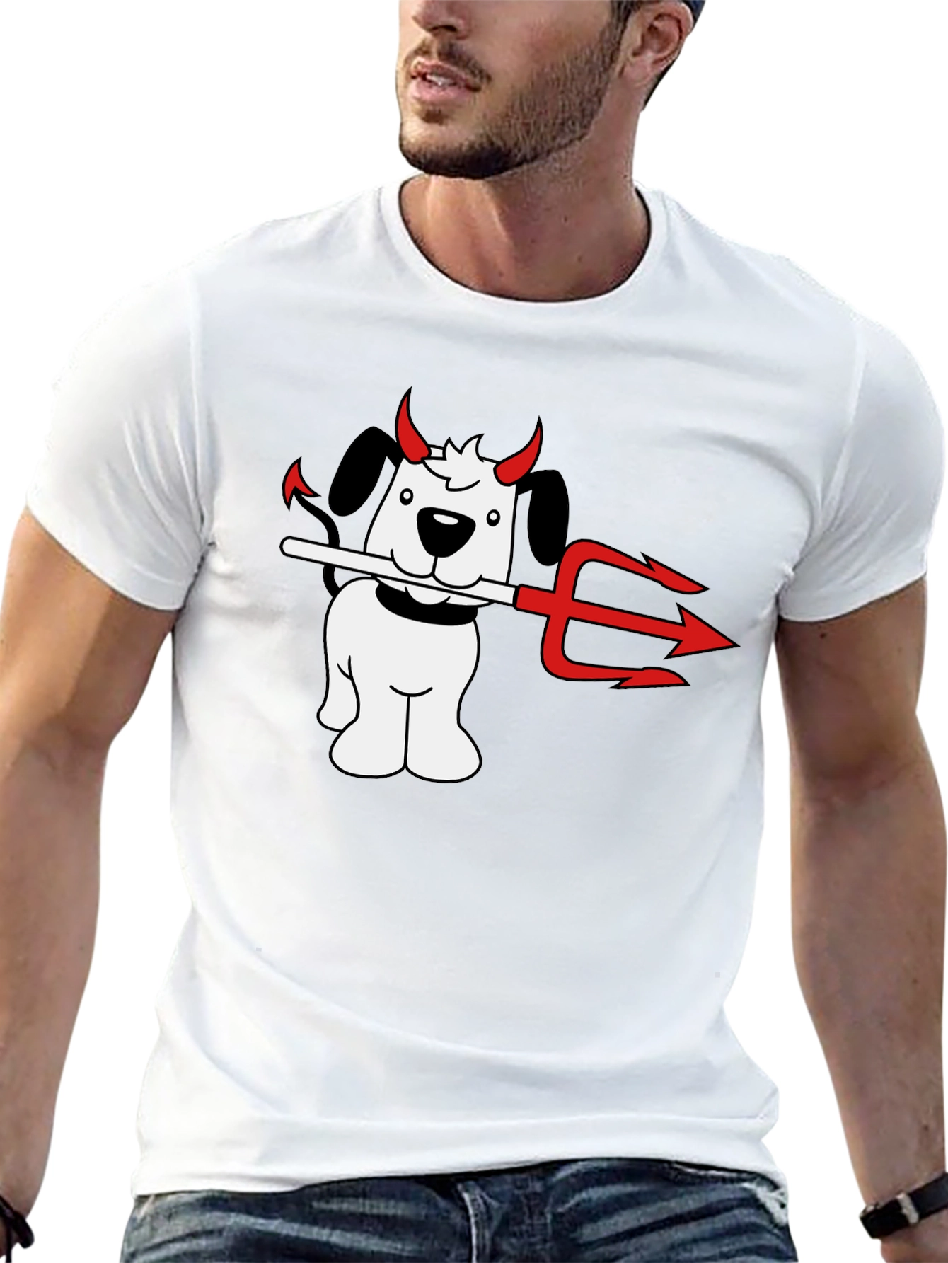 Devil Dog Graphic T-Shirt
