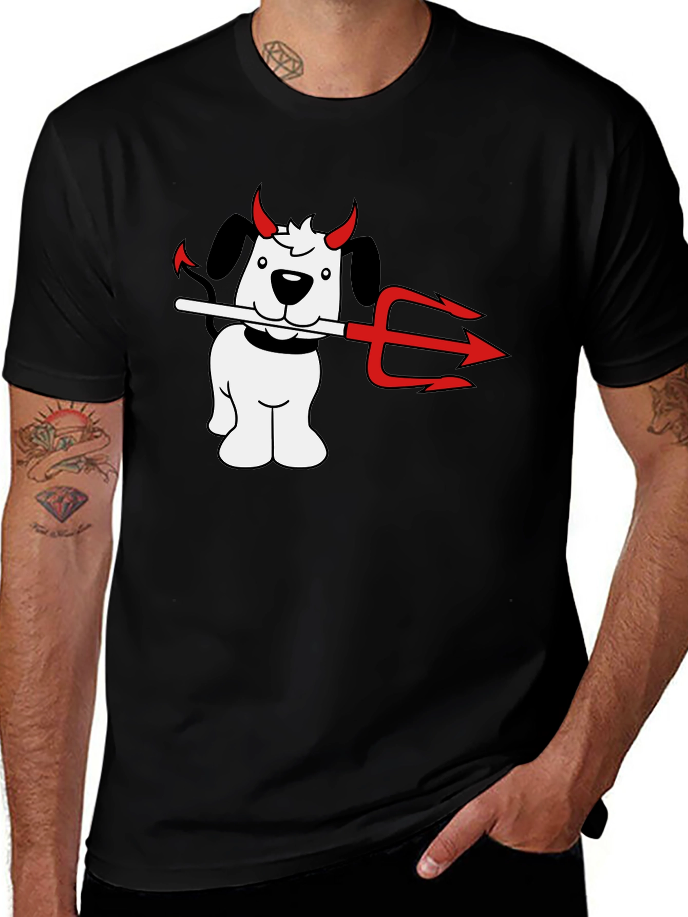Devil Dog Graphic T-Shirt