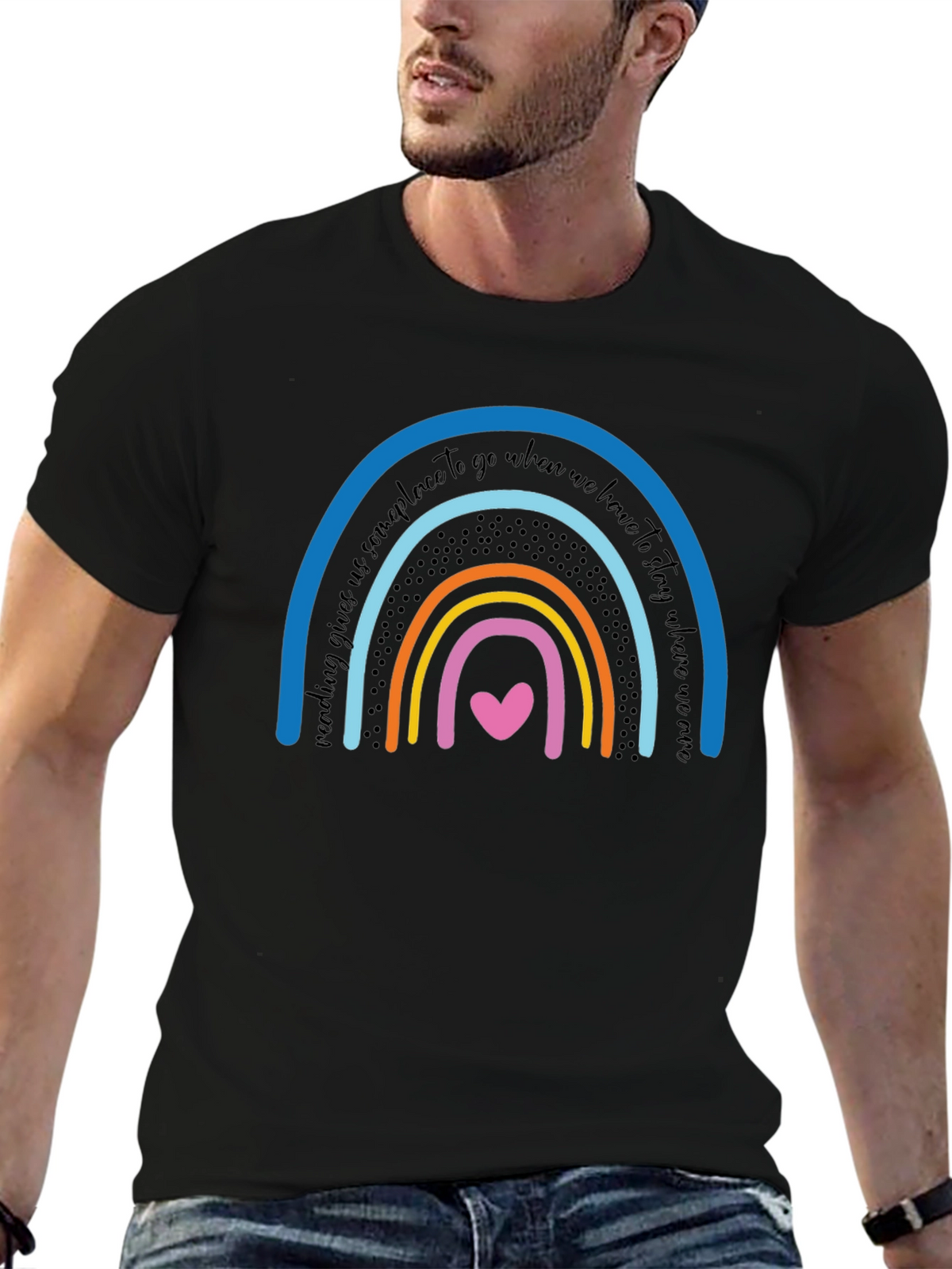 Reading Rainbow Graphic Tee