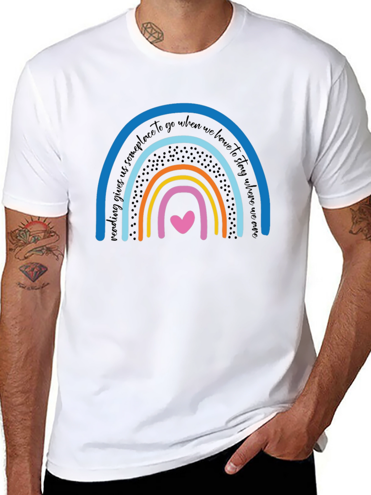 Reading Rainbow Graphic Tee