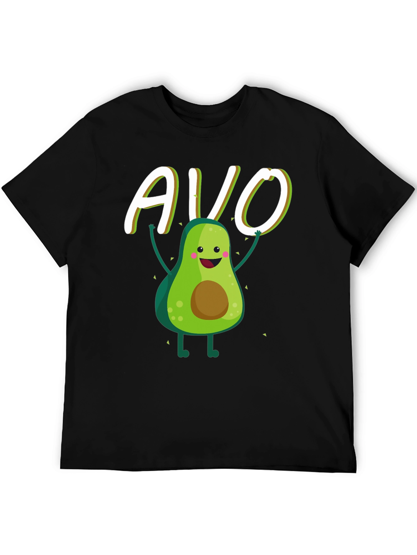 Cute Avocado Graphic T-Shirt
