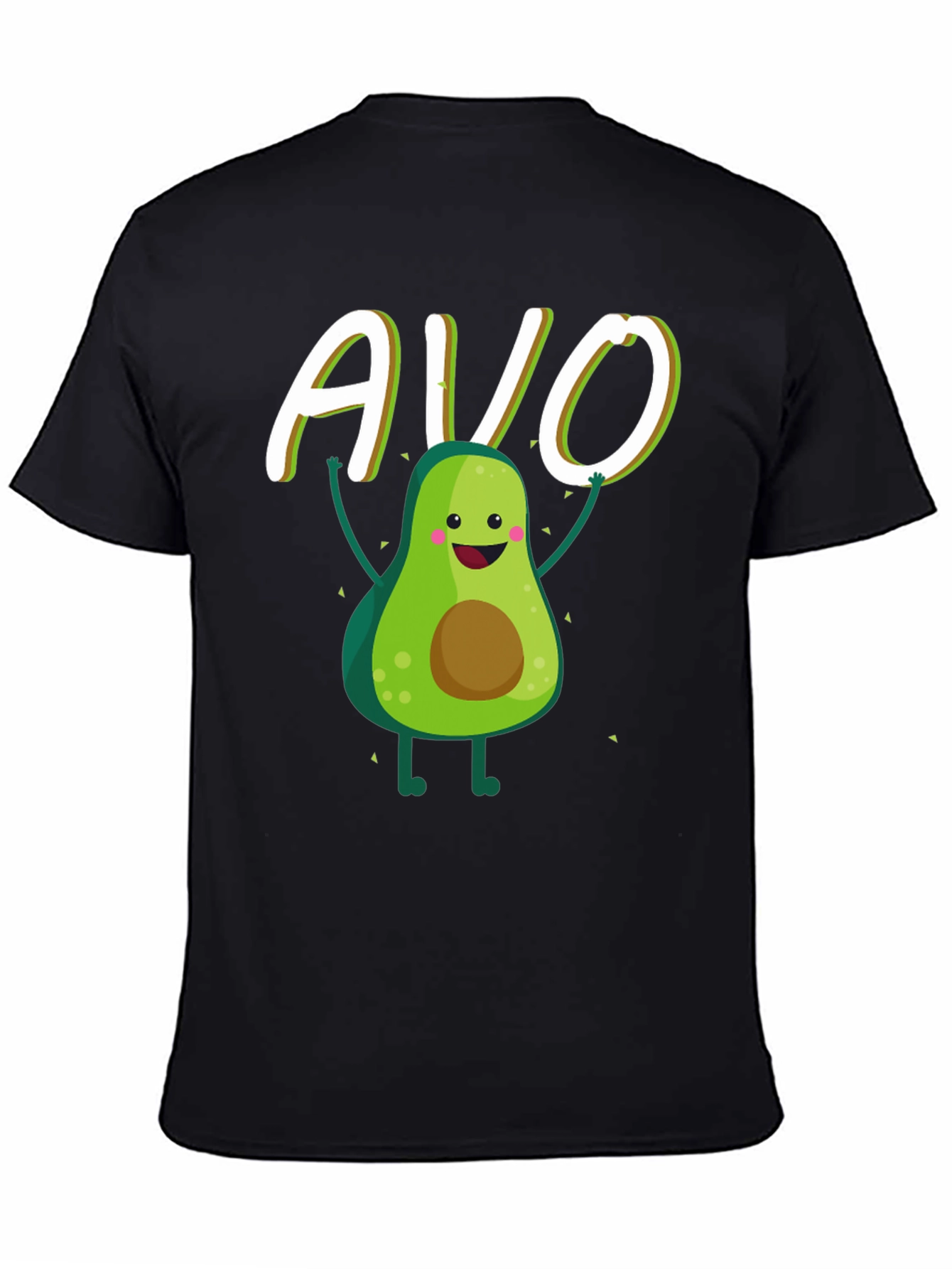 Cute Avocado Graphic T-Shirt