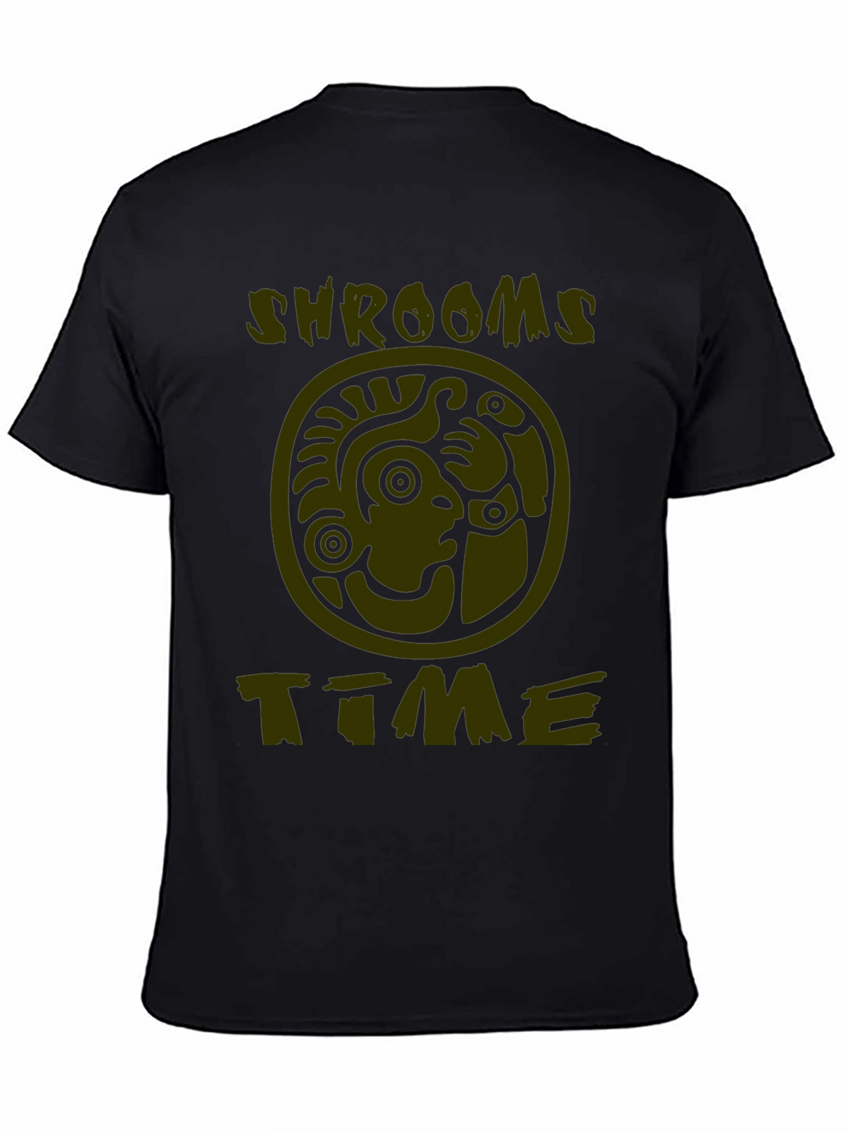 Shrooms Time Graphic T-Shirt - Edgy Style