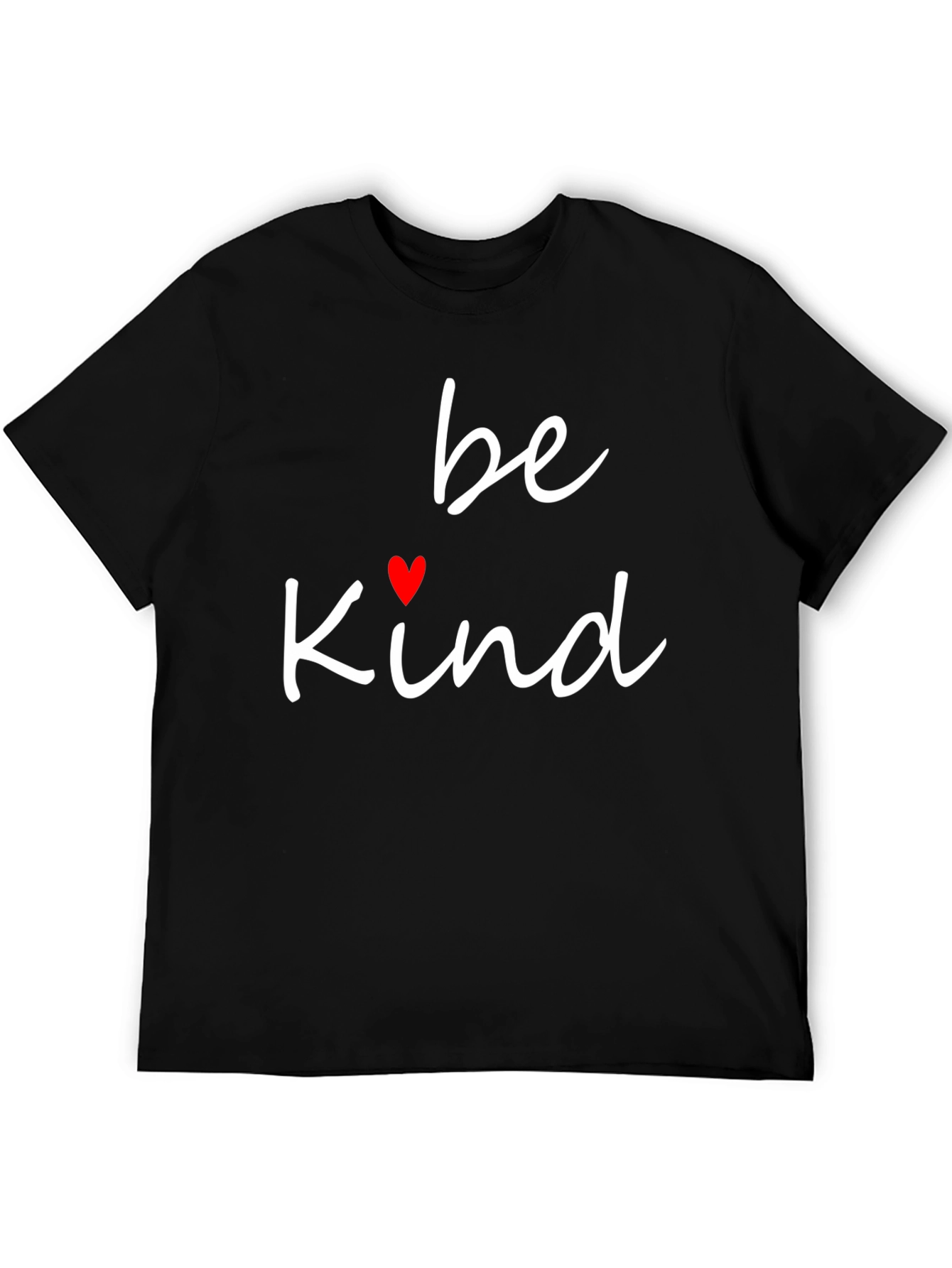Be Kind T-Shirt - Heart Graphic - Casual Wear