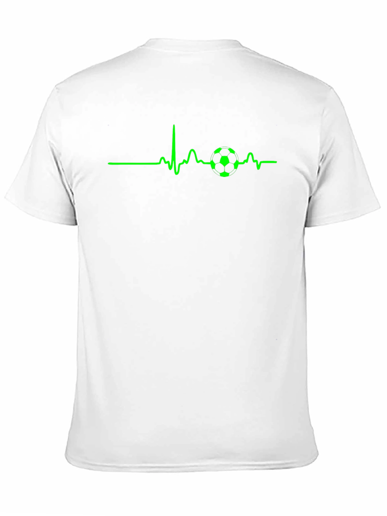 Soccer Heartbeat T-Shirt - Passionate Fan Tee