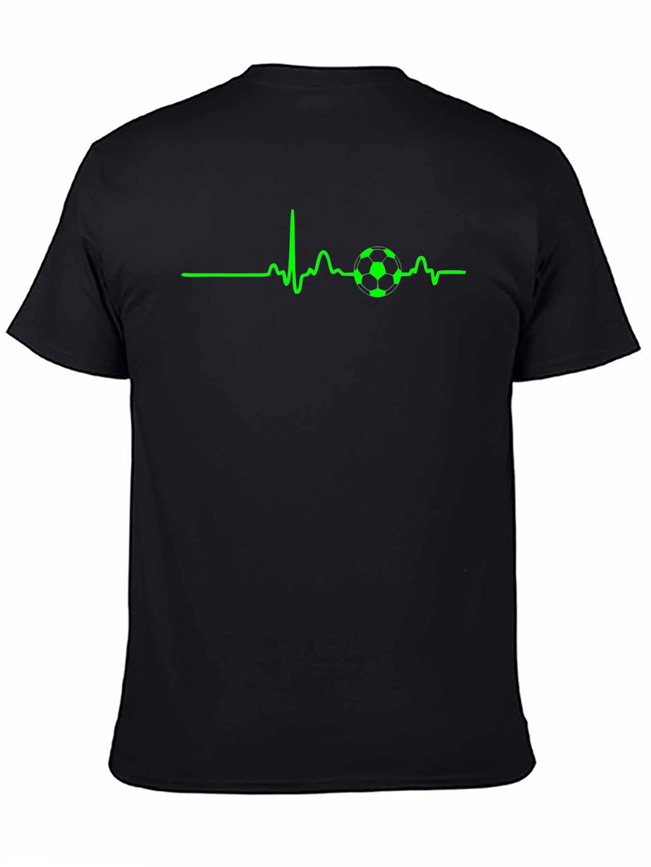 Soccer Heartbeat T-Shirt - Passionate Fan Tee