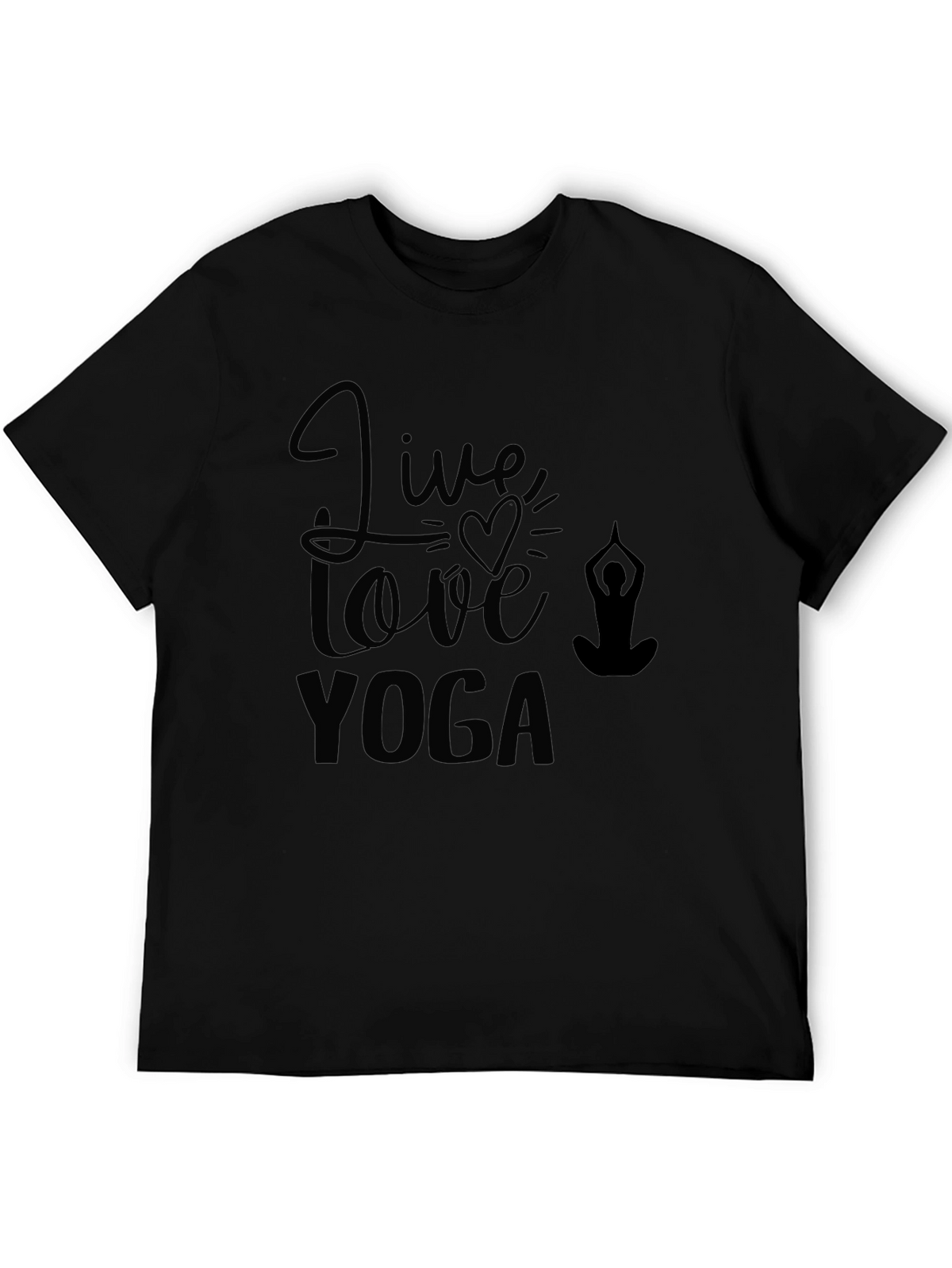Live Love Yoga Graphic Tee - Stylish & Comfy