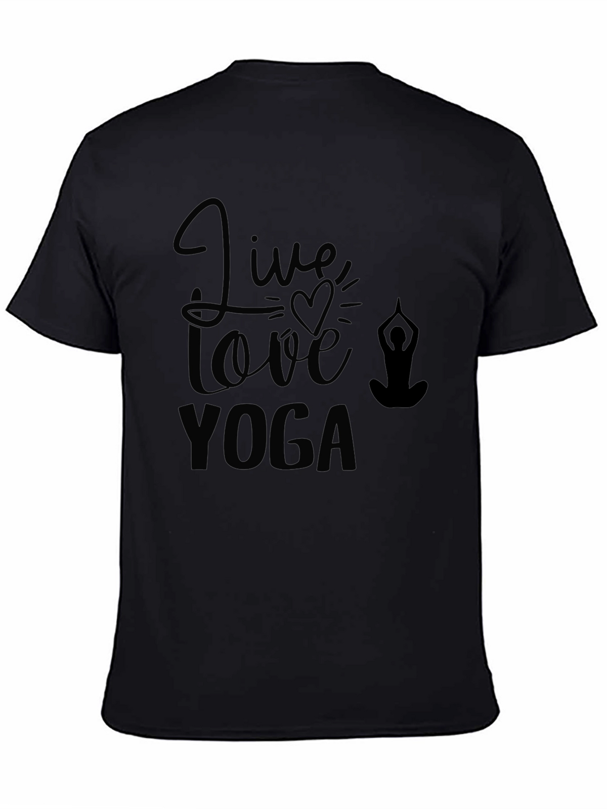 Live Love Yoga Graphic Tee - Stylish & Comfy