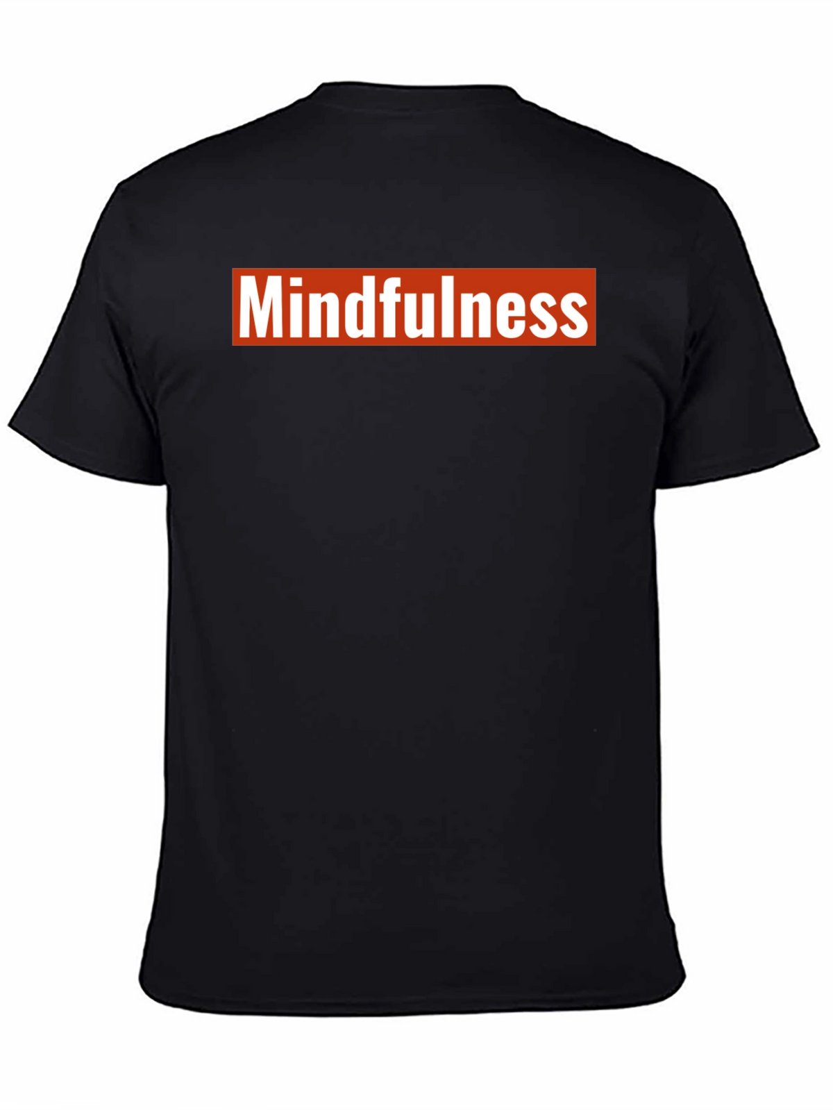 Mindfulness Black T-Shirt - Casual Comfort