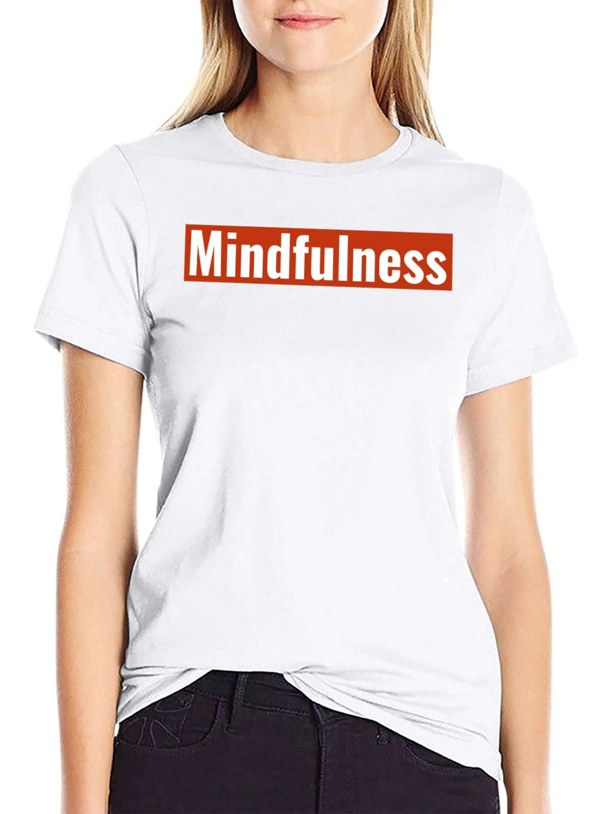 Mindfulness Black T-Shirt - Casual Comfort