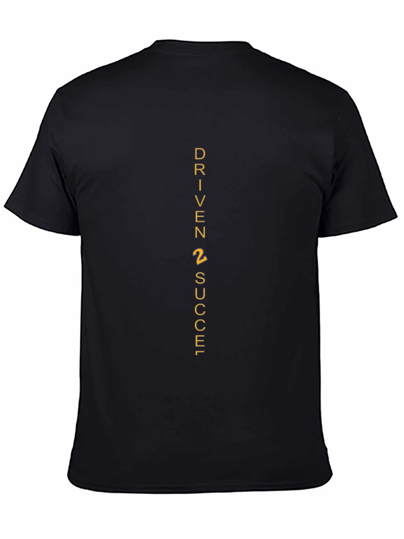 Driven 2 Succeed Black Graphic Tee