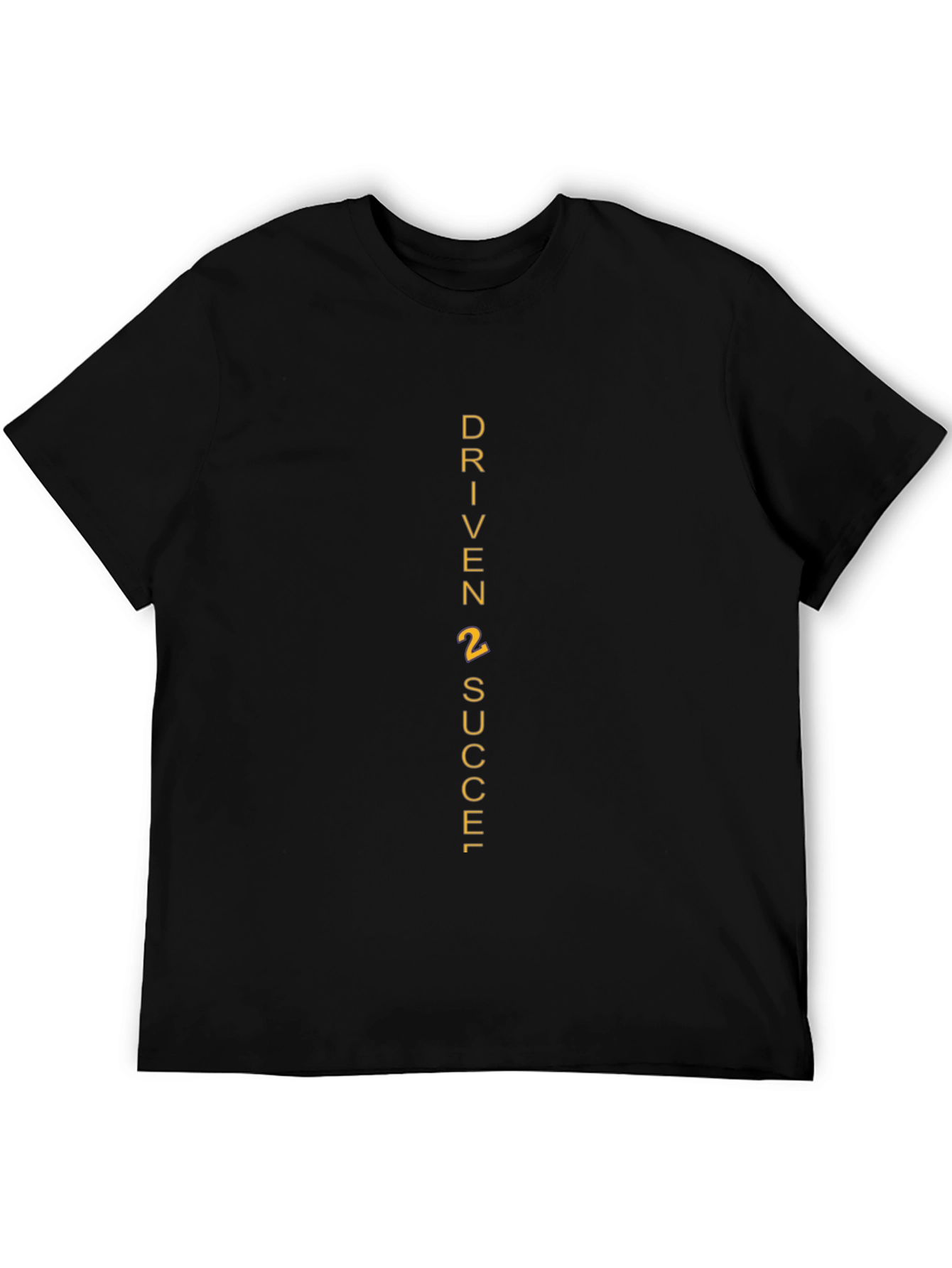 Driven 2 Succeed Black Graphic Tee