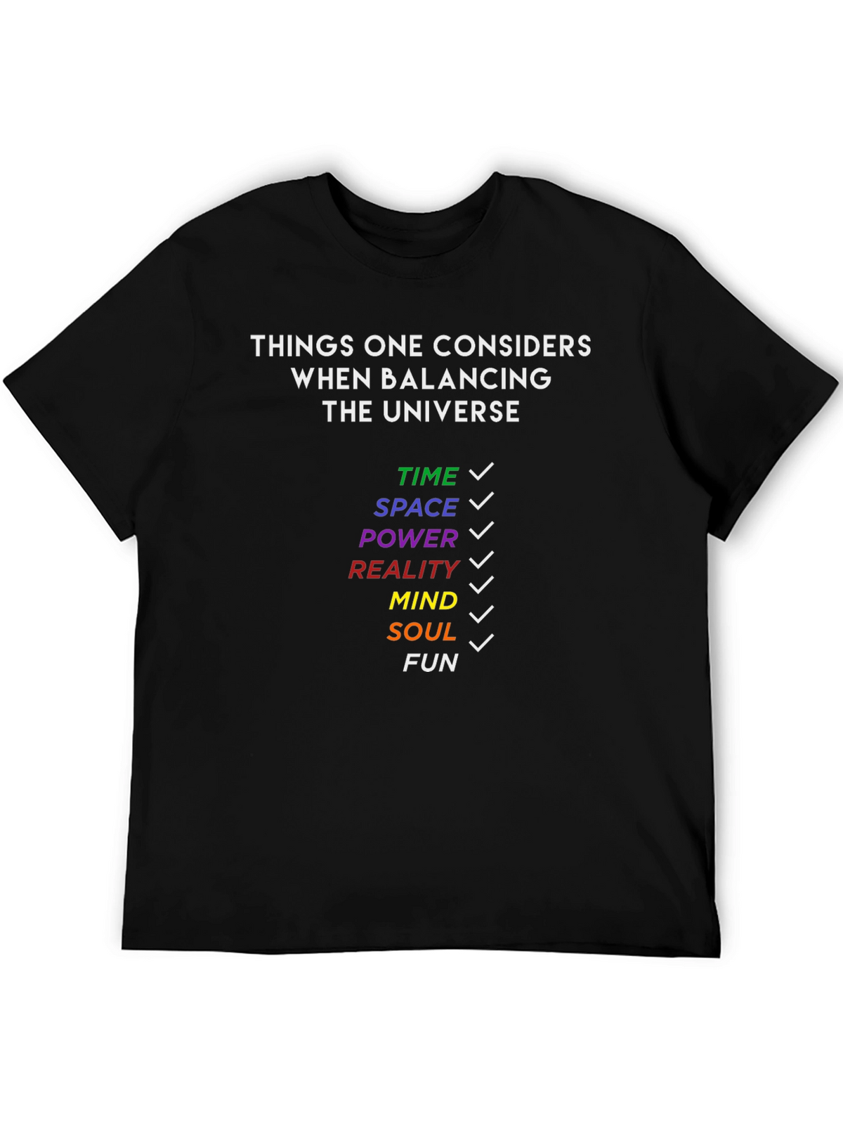Balancing the Universe T-Shirt
