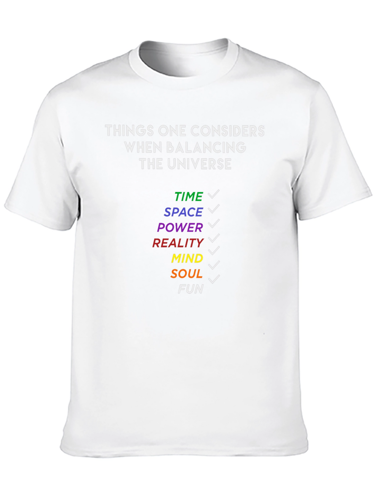 Balancing the Universe T-Shirt