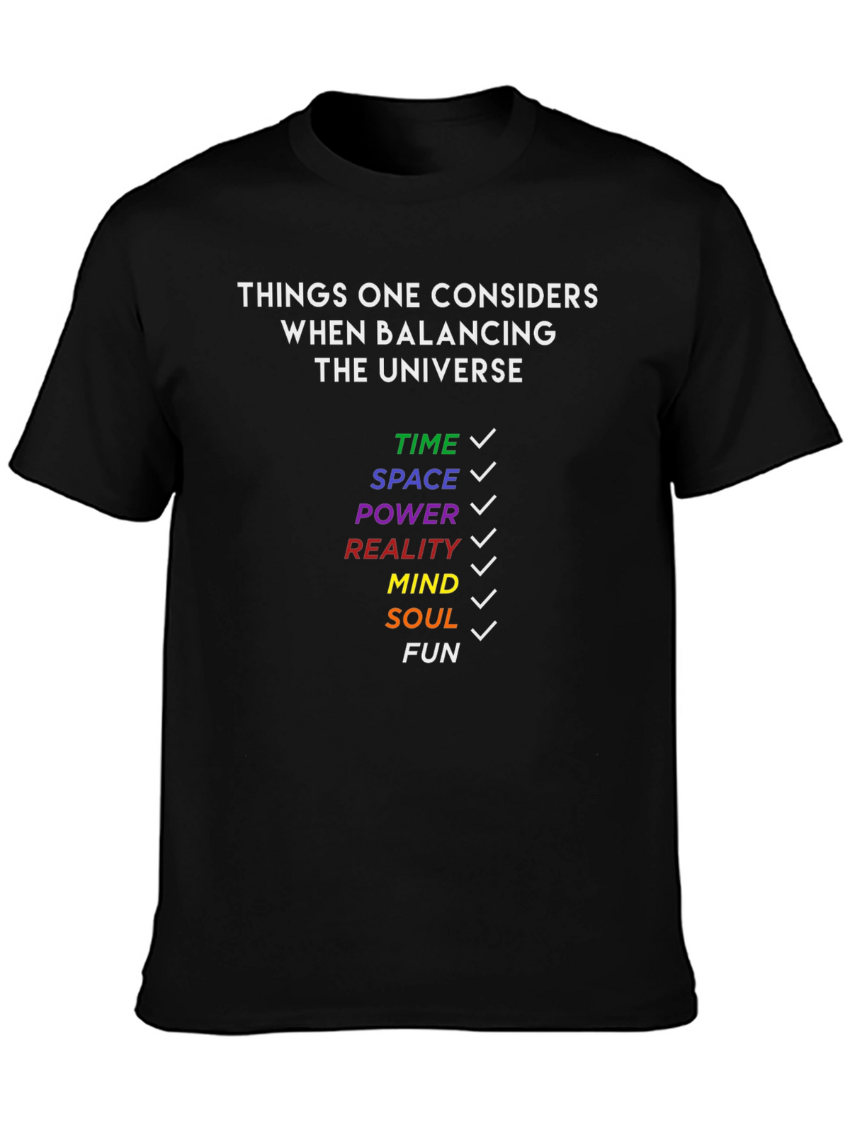 Balancing the Universe T-Shirt