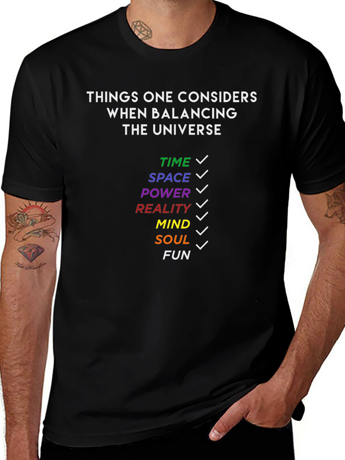 Balancing the Universe T-Shirt