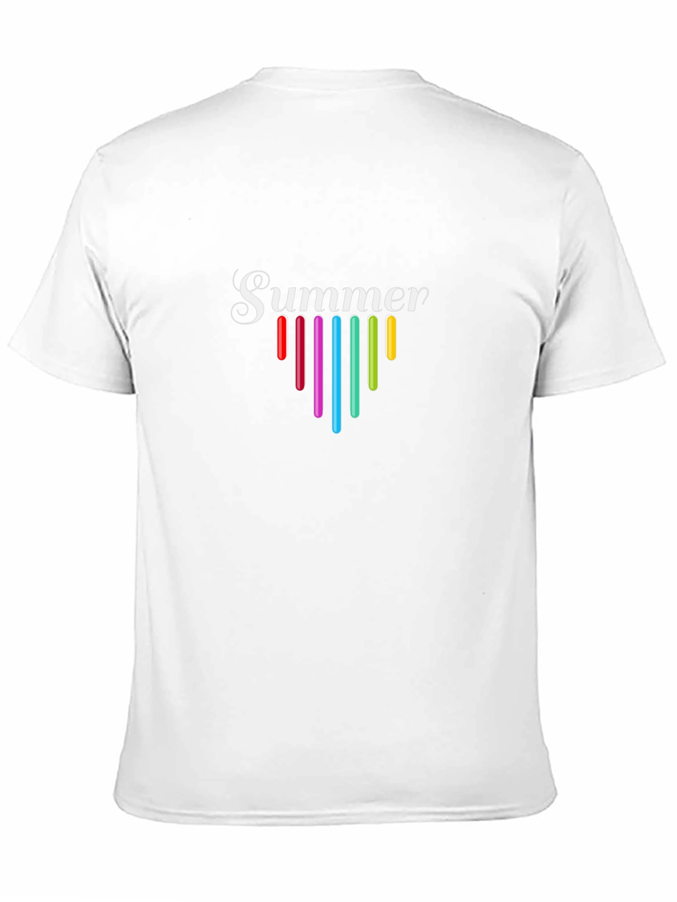Summer Graphic T-Shirt - Casual Black Tee