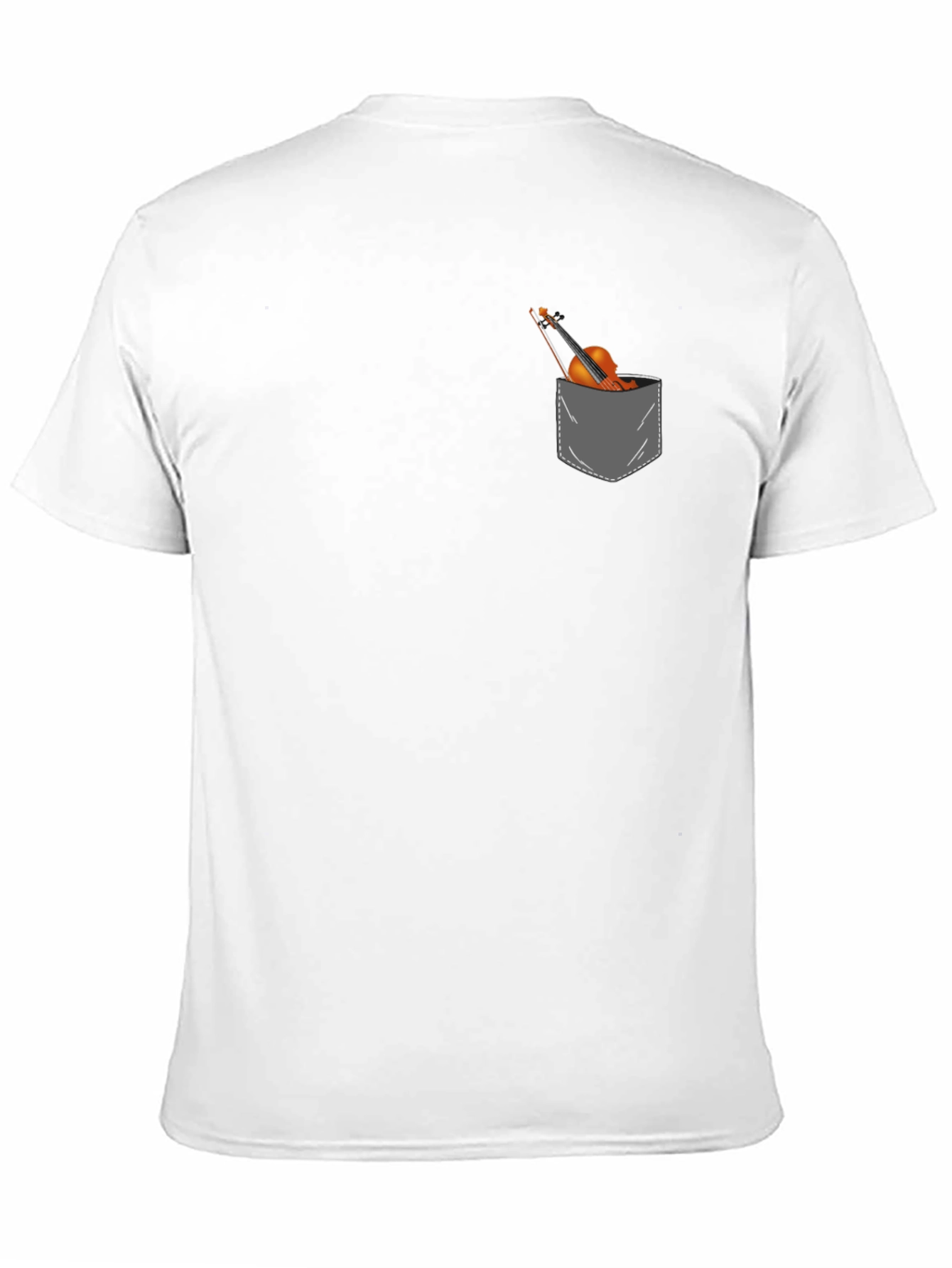Violin in Pocket Graphic Tee