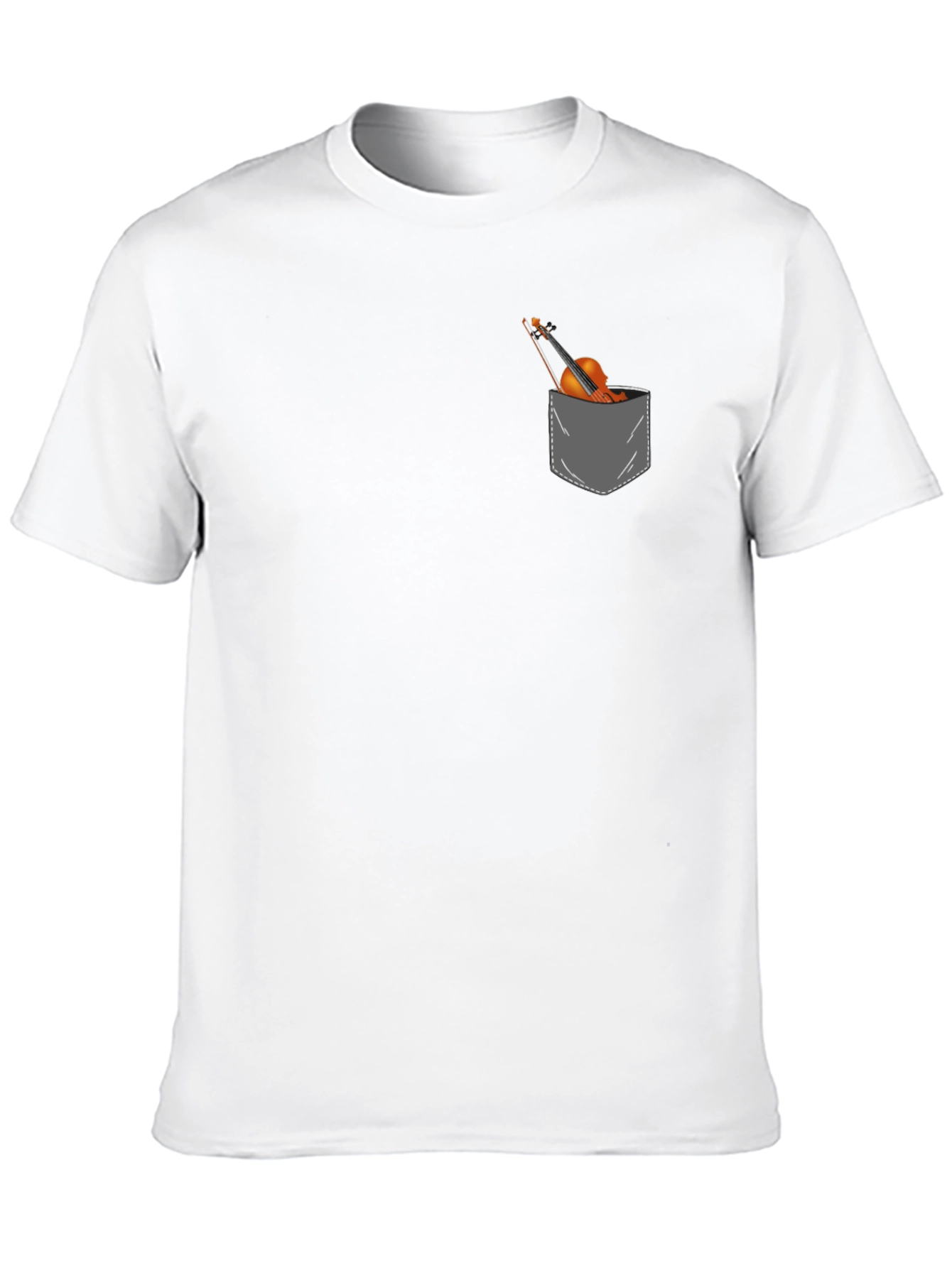 Violin in Pocket Graphic Tee