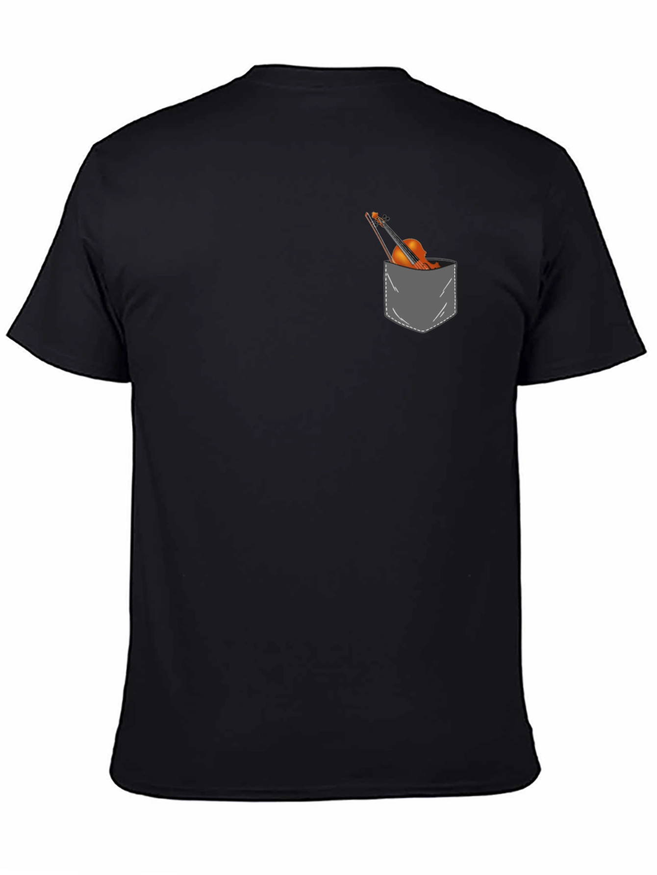 Violin in Pocket Graphic Tee