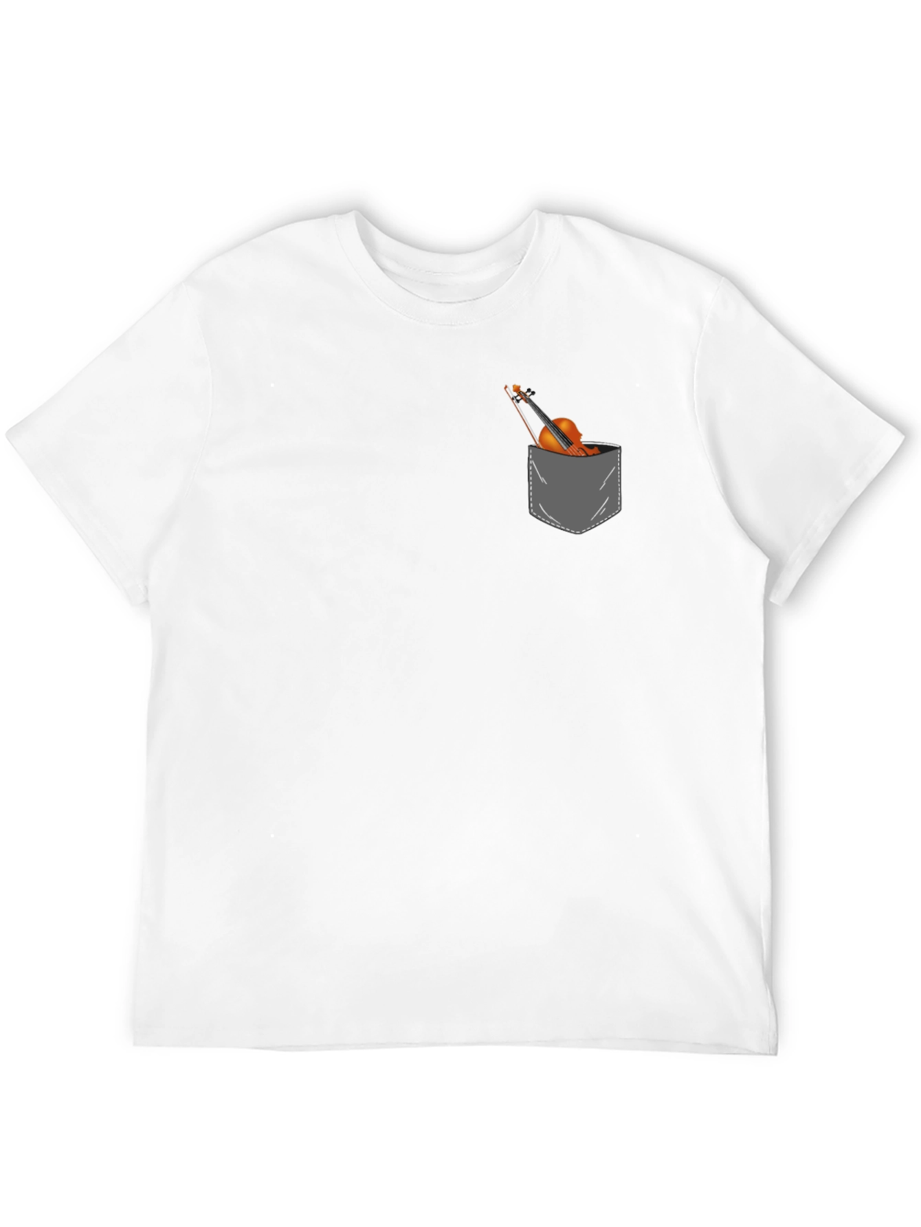 Violin in Pocket Graphic Tee