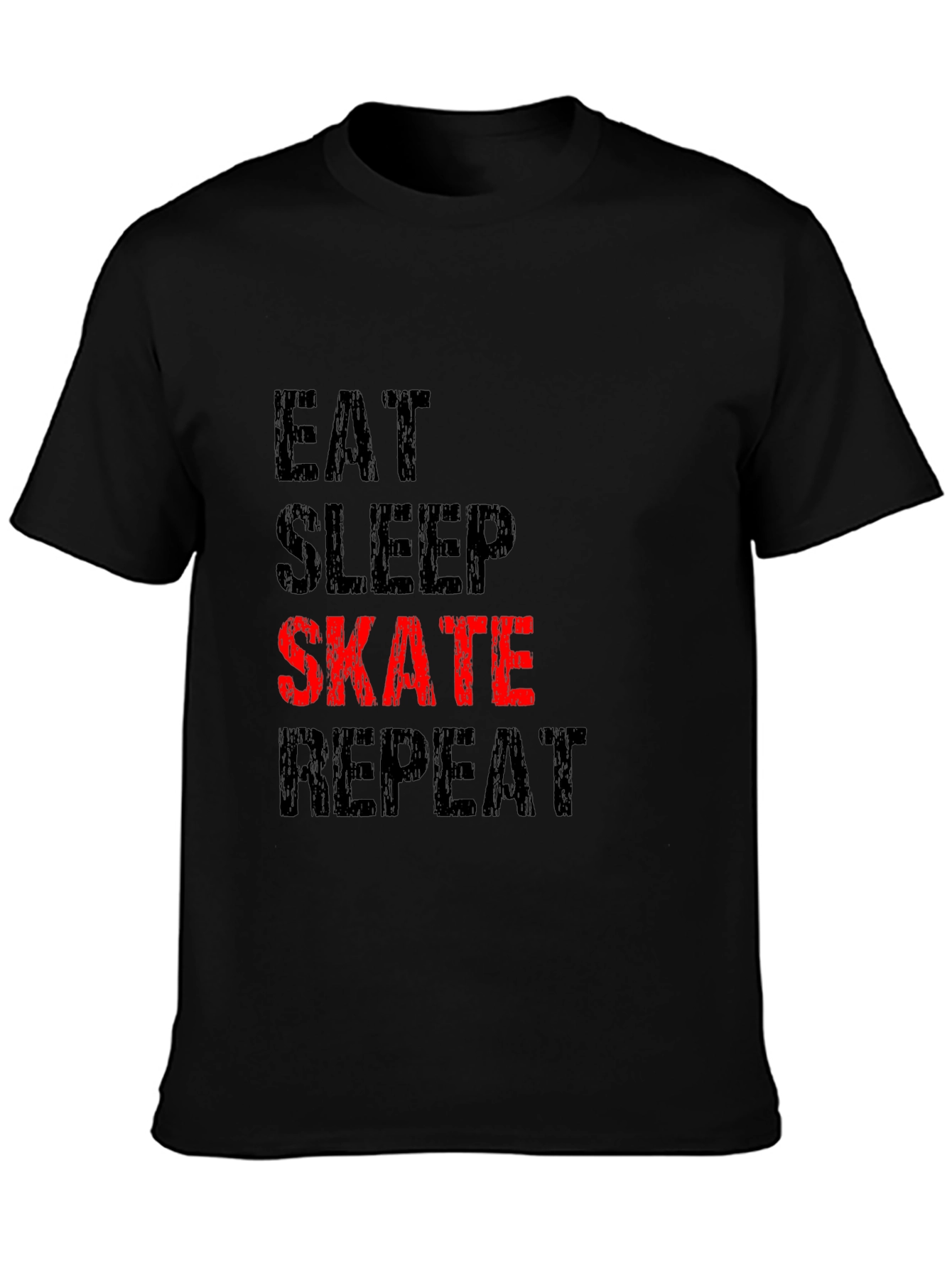 Eat Sleep Skate Repeat Graphic T-Shirt
