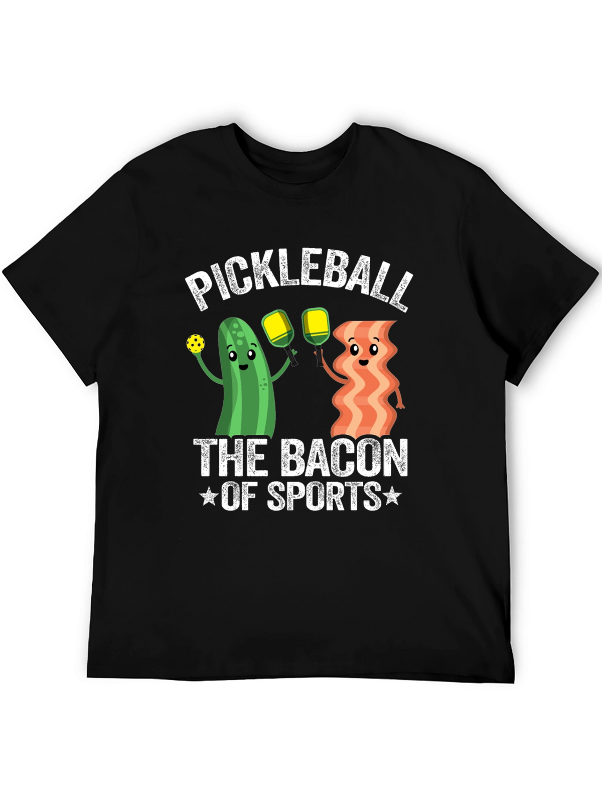 Pickleball Bacon of Sports Graphic Tee