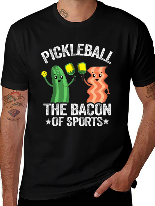 Pickleball Bacon of Sports Graphic Tee