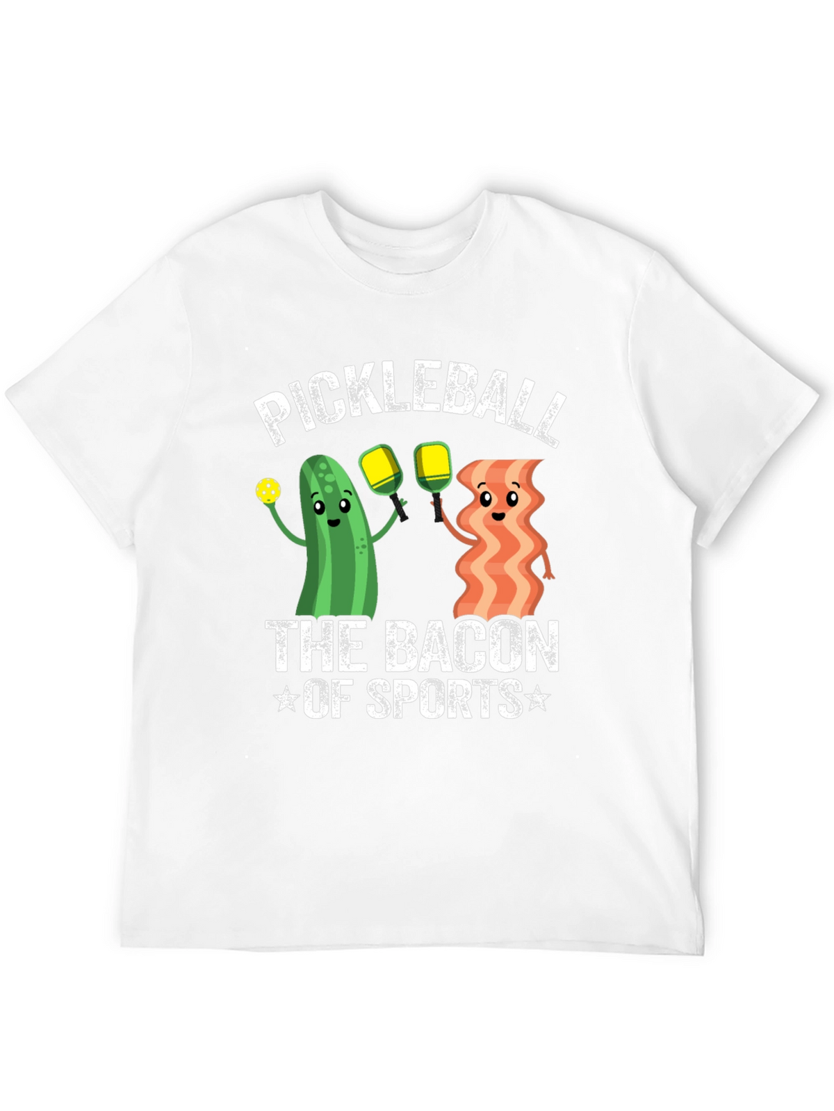 Pickleball Bacon of Sports Graphic Tee