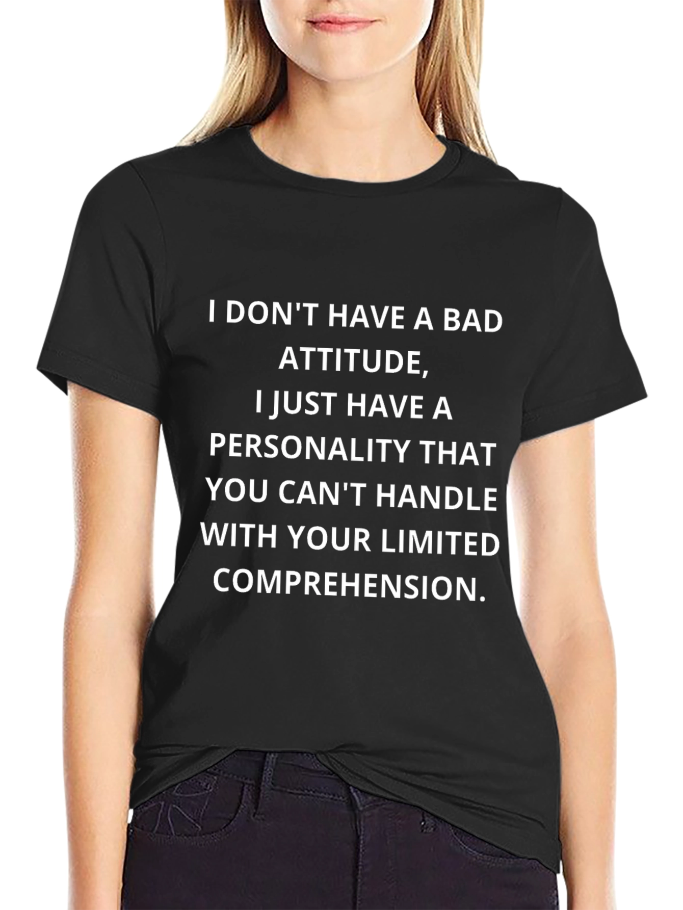 Sarcastic Statement T-Shirt - Limited Comprehension