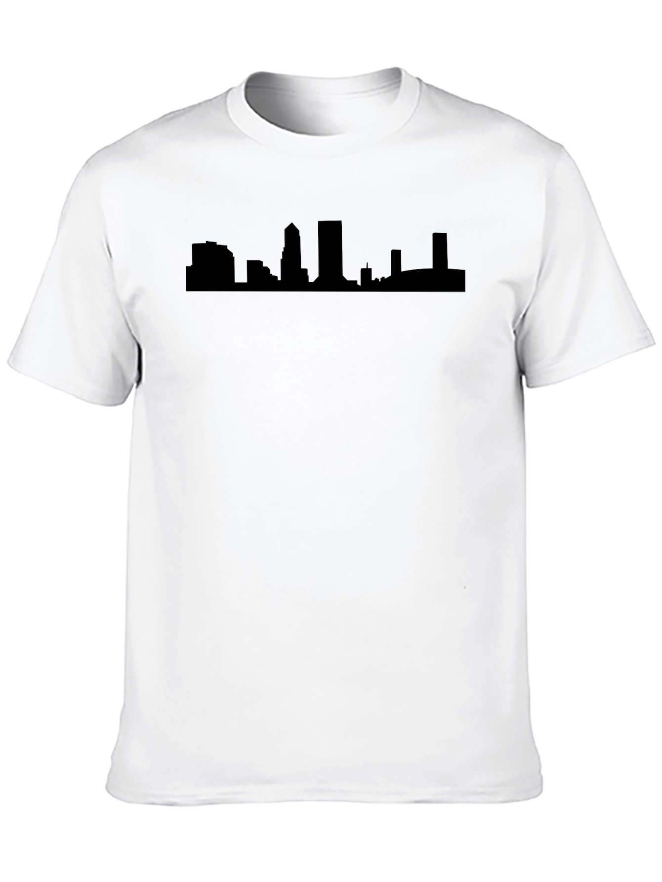 Cityscape Silhouette T-Shirt - Modern Urban Style