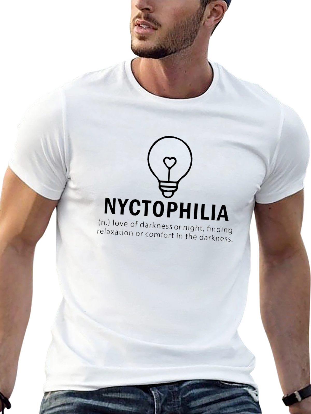 Nyctophilia Graphic Tee - Love of Darkness T-Shirt