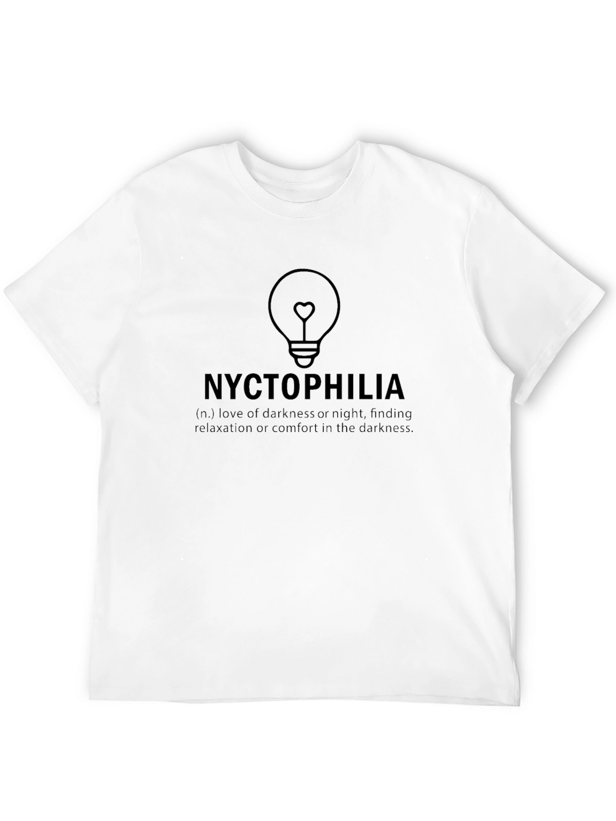 Nyctophilia Graphic Tee - Love of Darkness T-Shirt