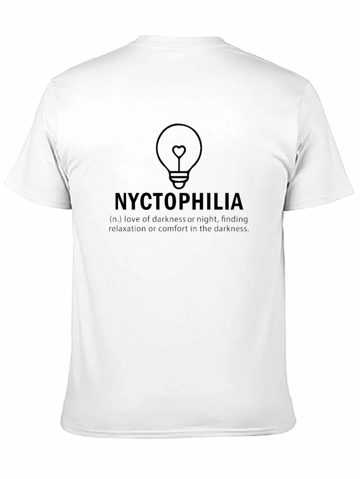 Nyctophilia Graphic Tee - Love of Darkness T-Shirt