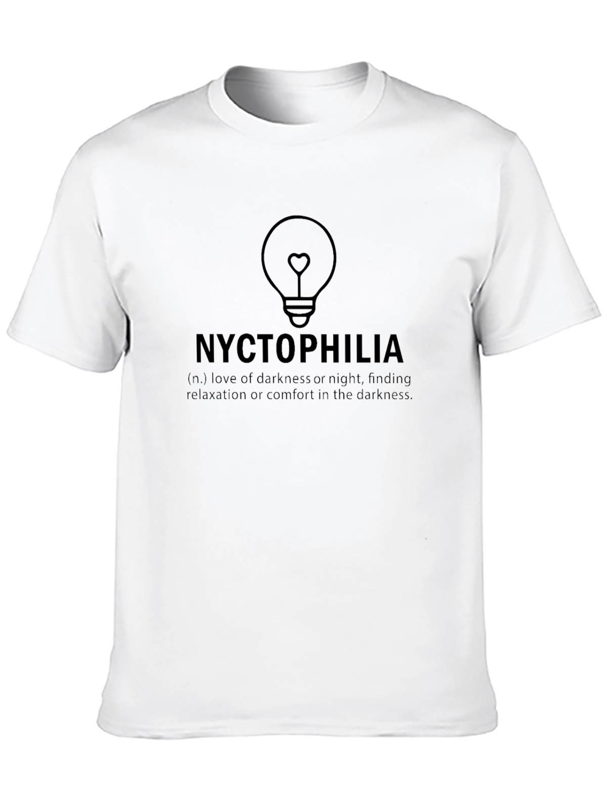 Nyctophilia Graphic Tee - Love of Darkness T-Shirt