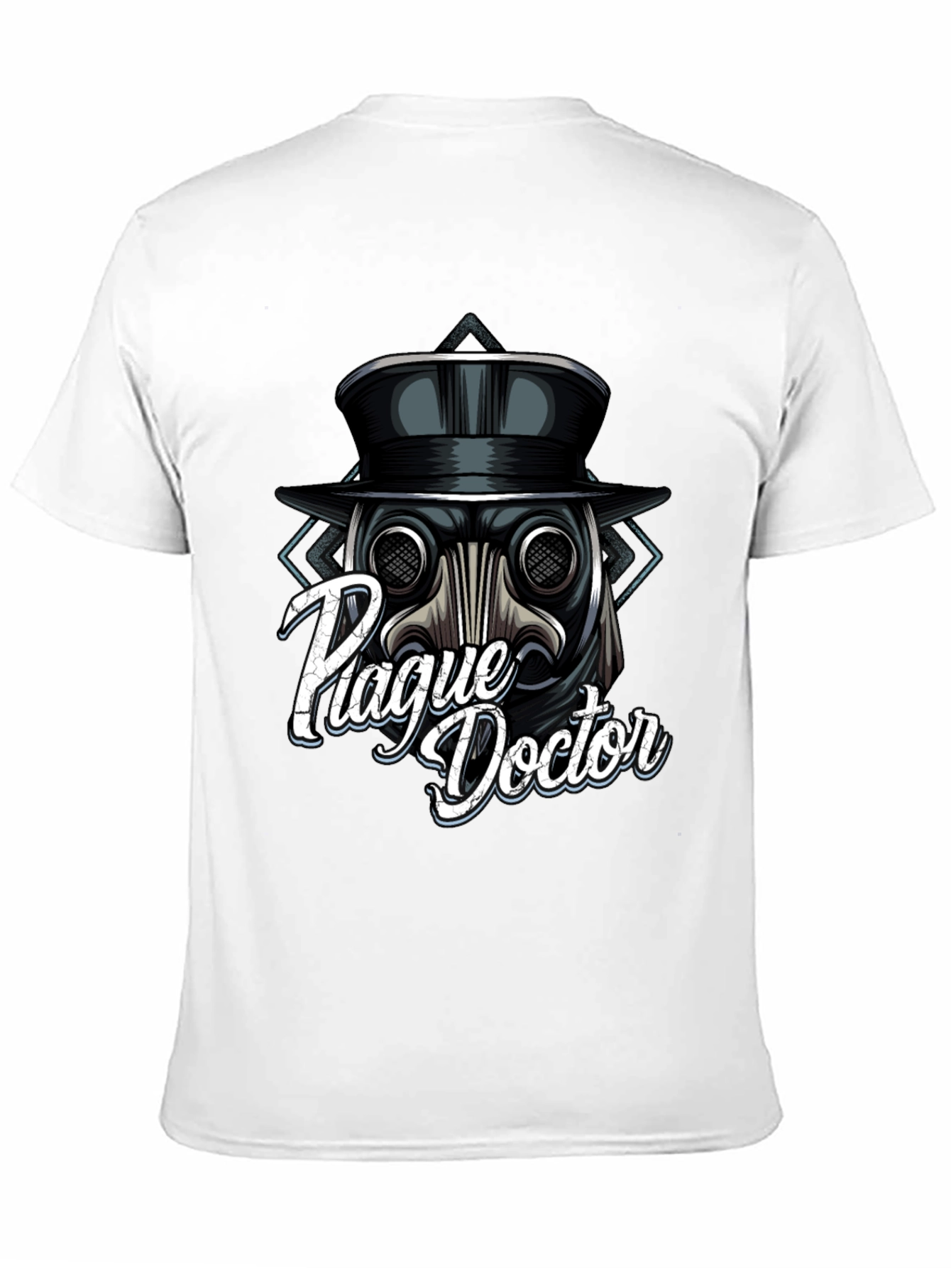 Plague Doctor Graphic T-Shirt - Mens Black Tee