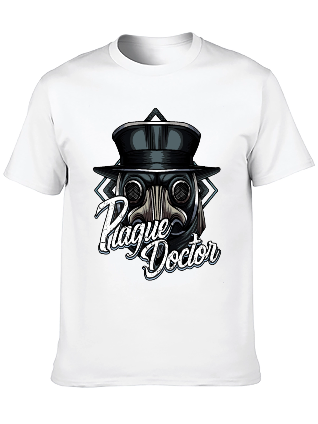 Plague Doctor Graphic T-Shirt - Mens Black Tee